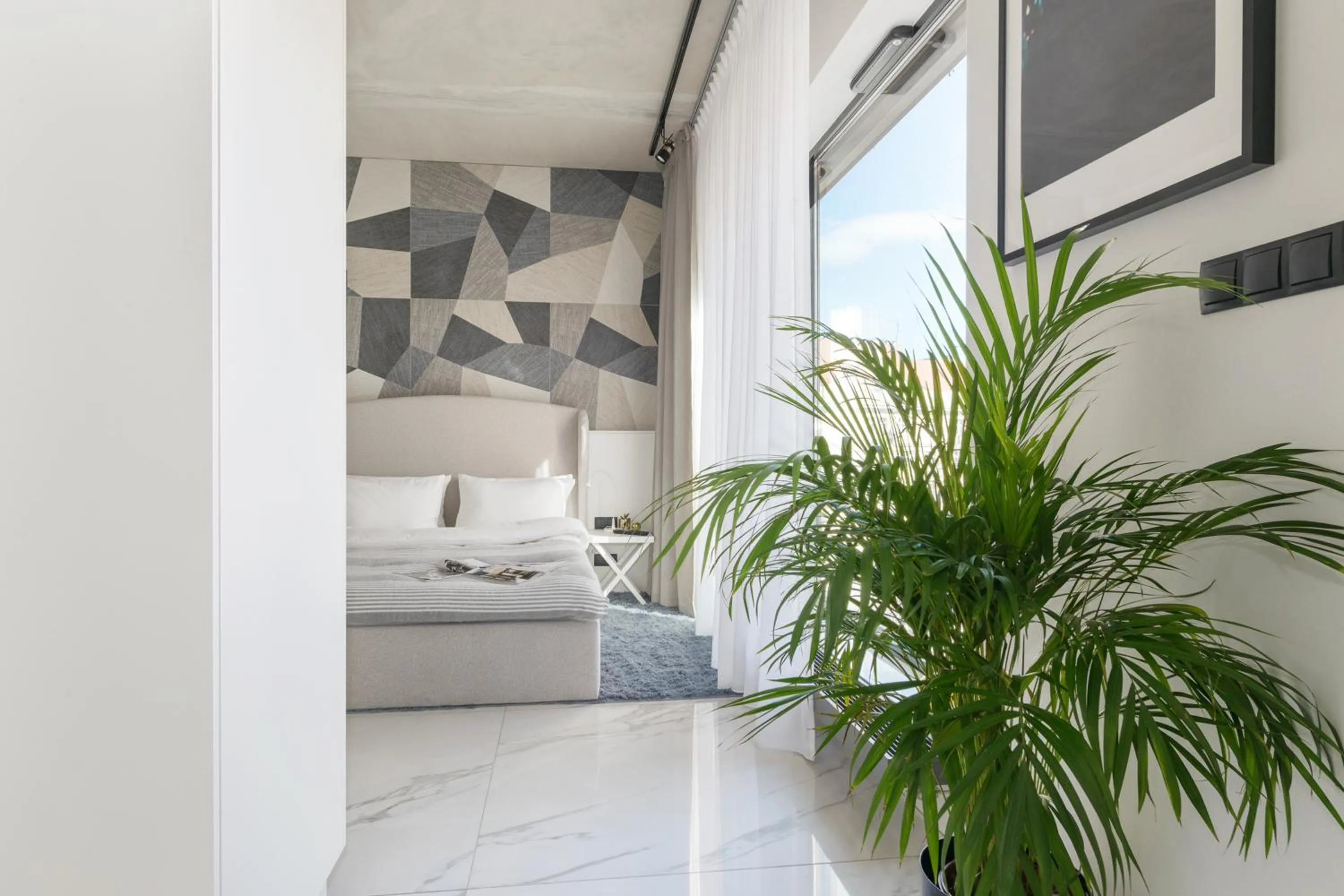 Bed in Centro Design Apartments - Półwiejska