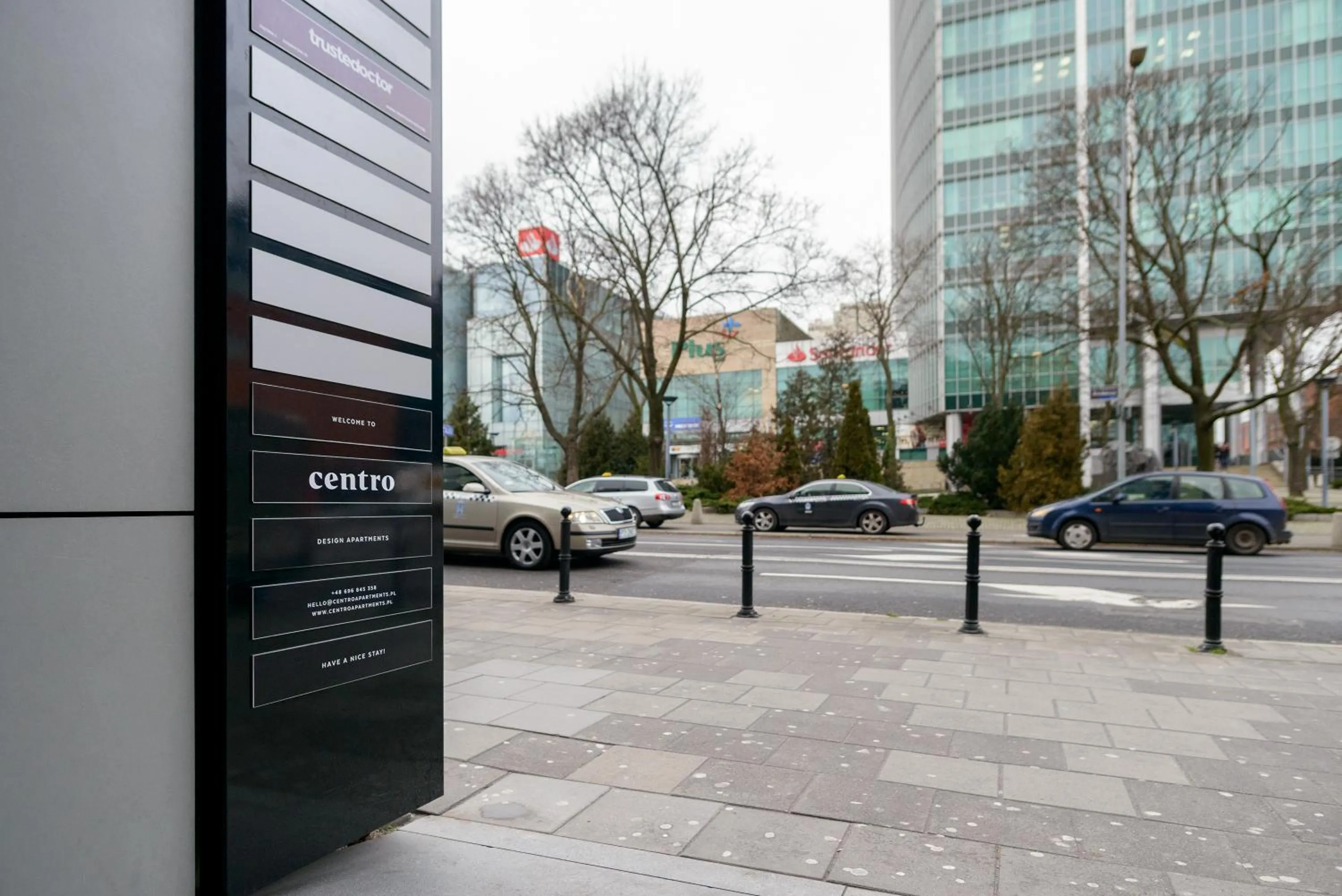 Facade/entrance in Centro Design Apartments - Półwiejska
