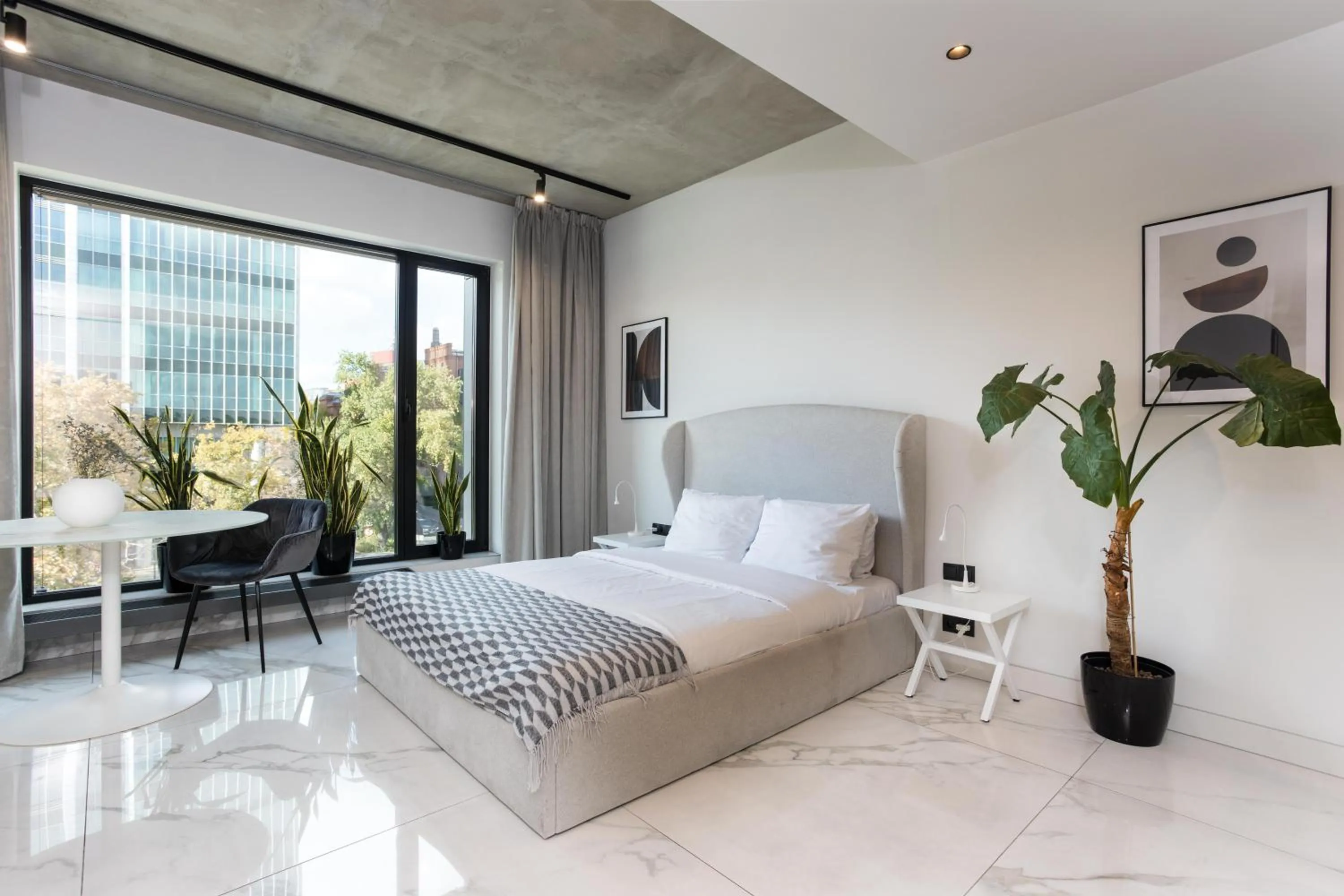 Bed in Centro Design Apartments - Półwiejska