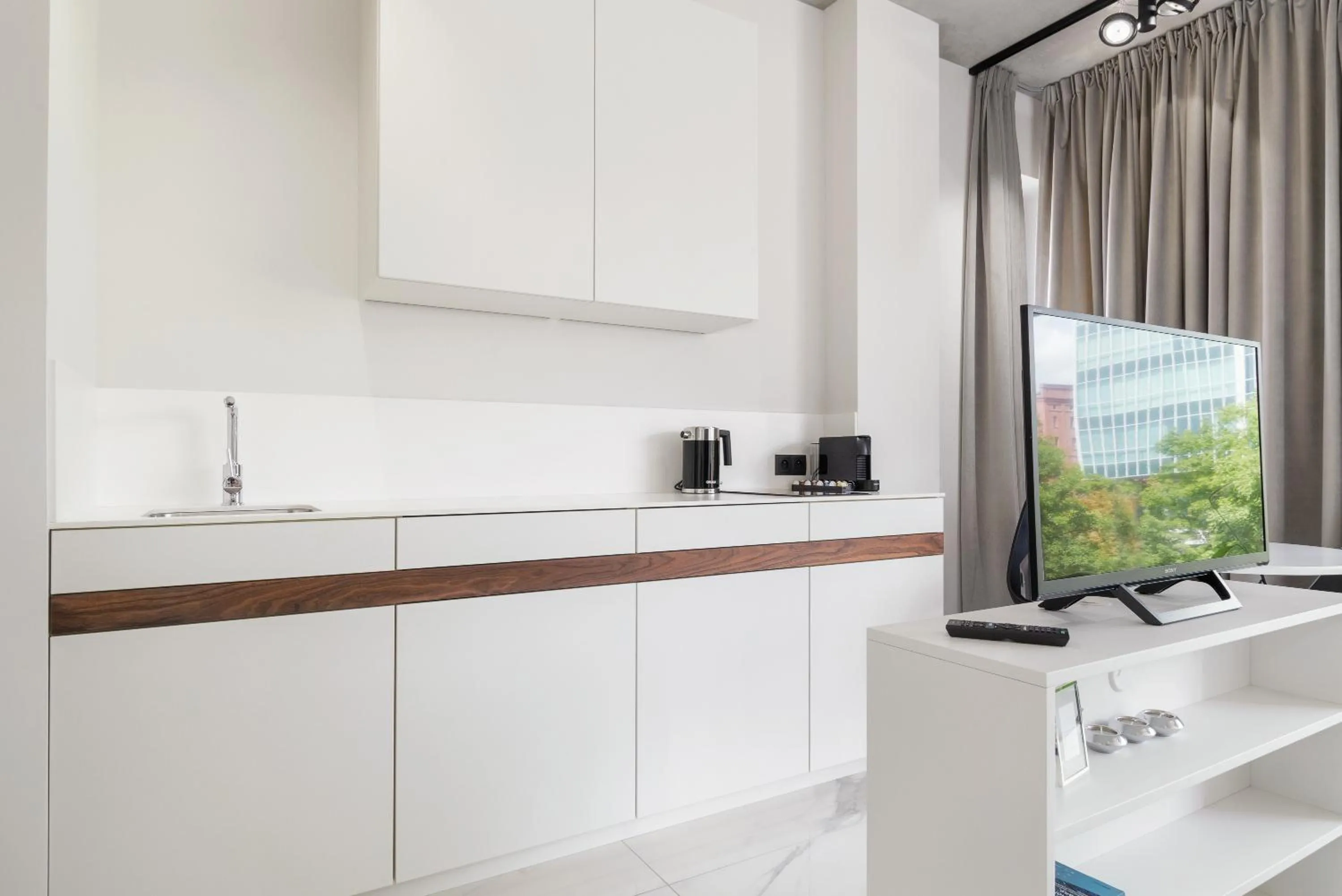 TV and multimedia in Centro Design Apartments - Półwiejska