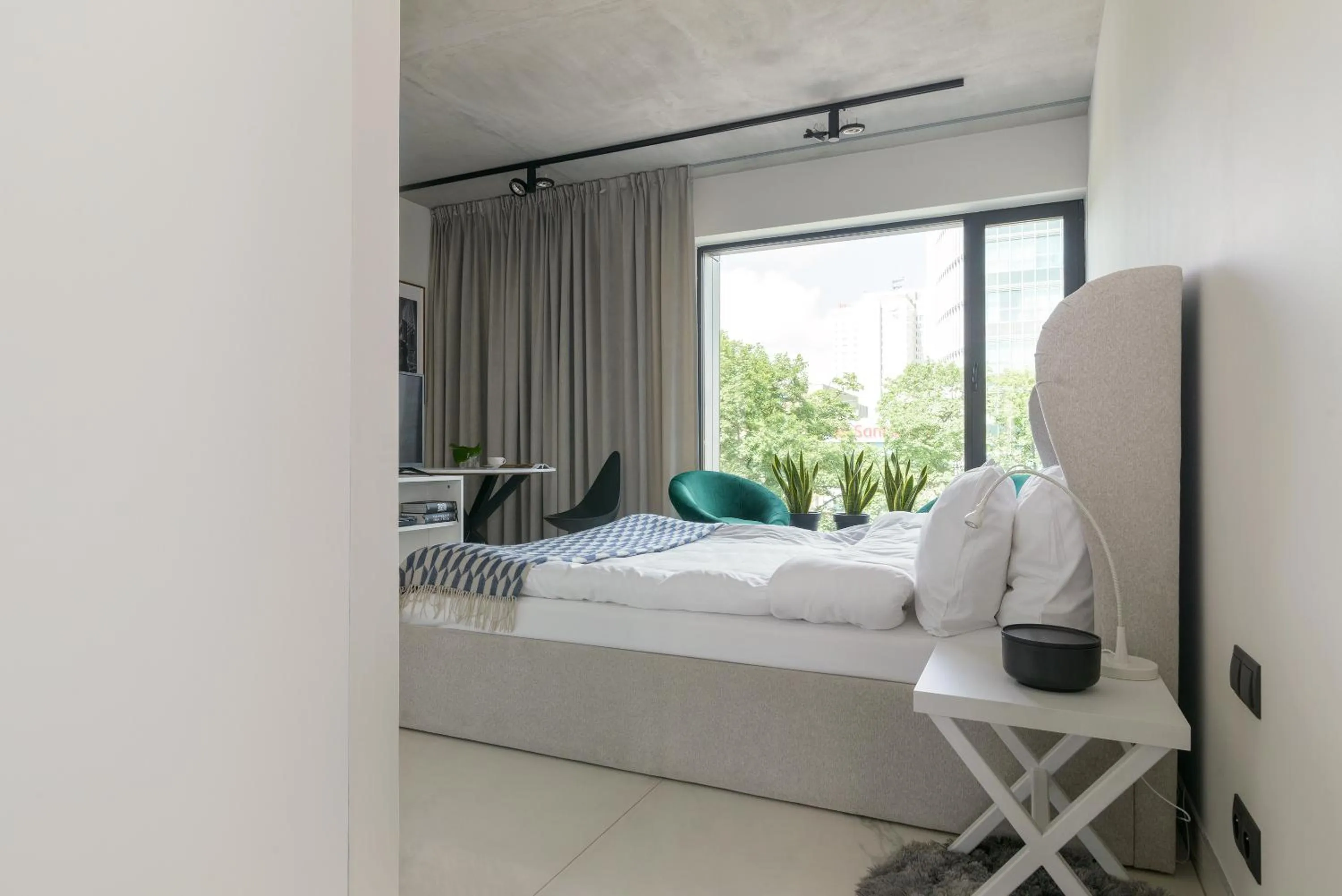 Bed in Centro Design Apartments - Półwiejska