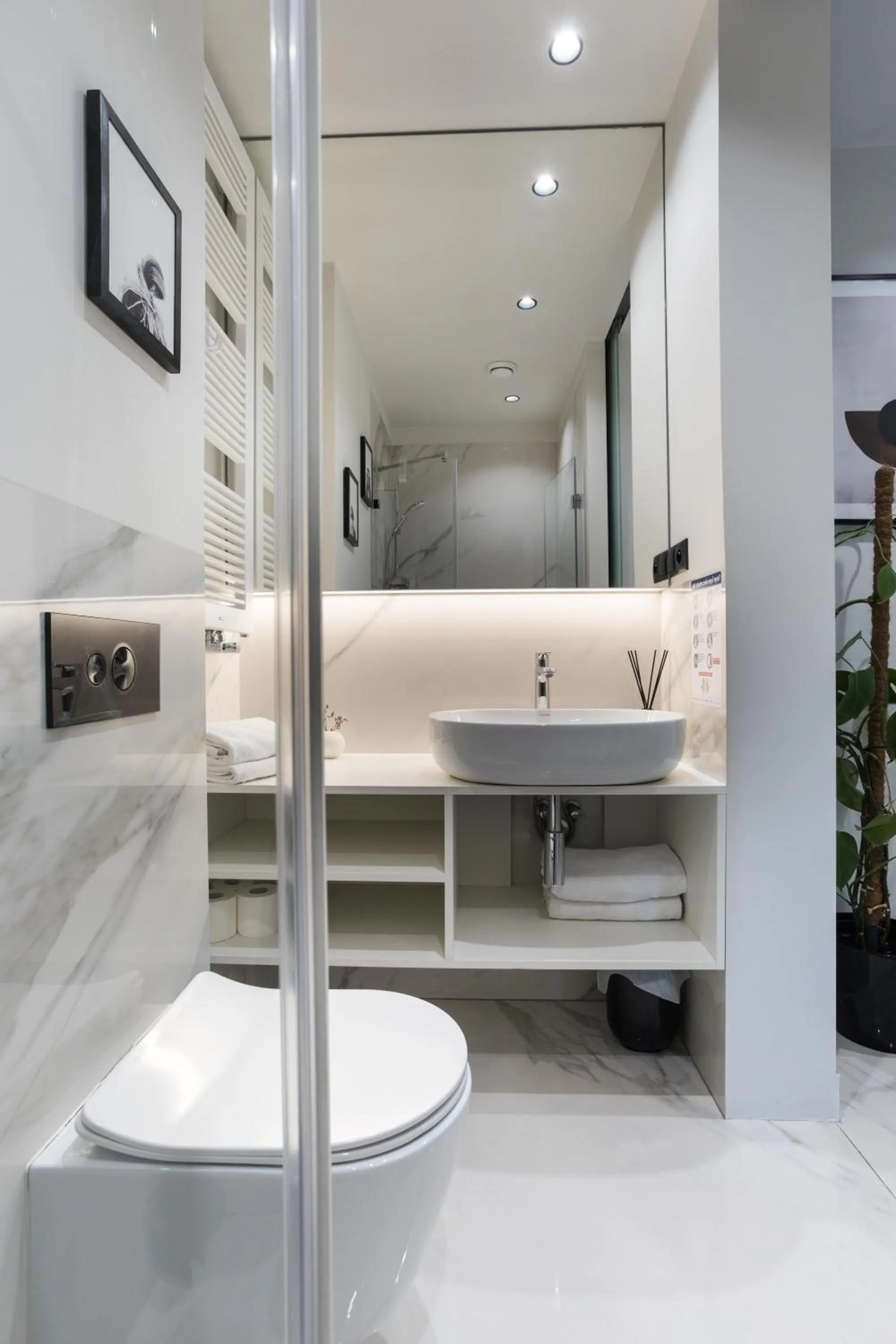 Bathroom in Centro Design Apartments - Półwiejska