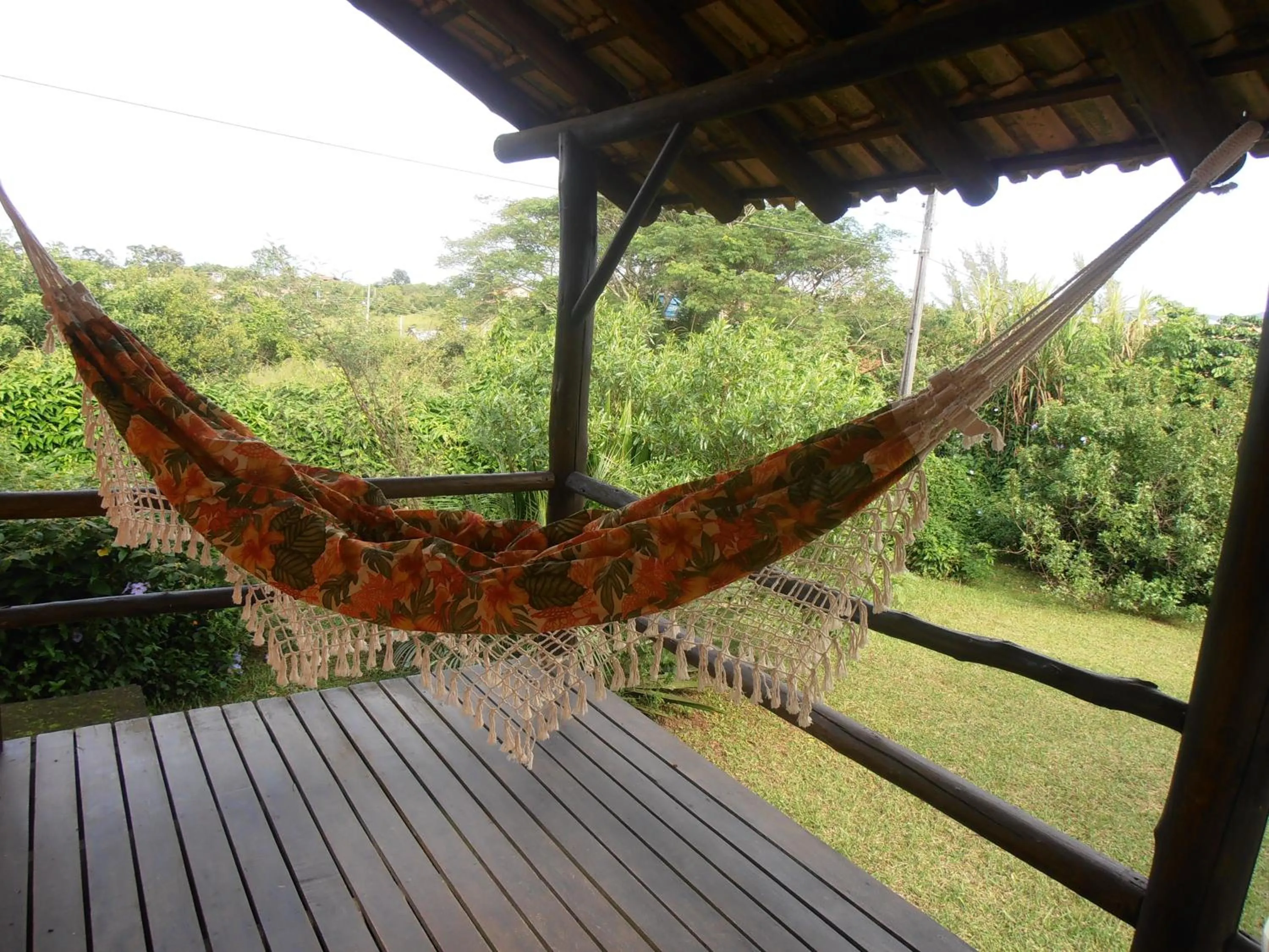 Balcony/Terrace in Pousada Rosa & Canela