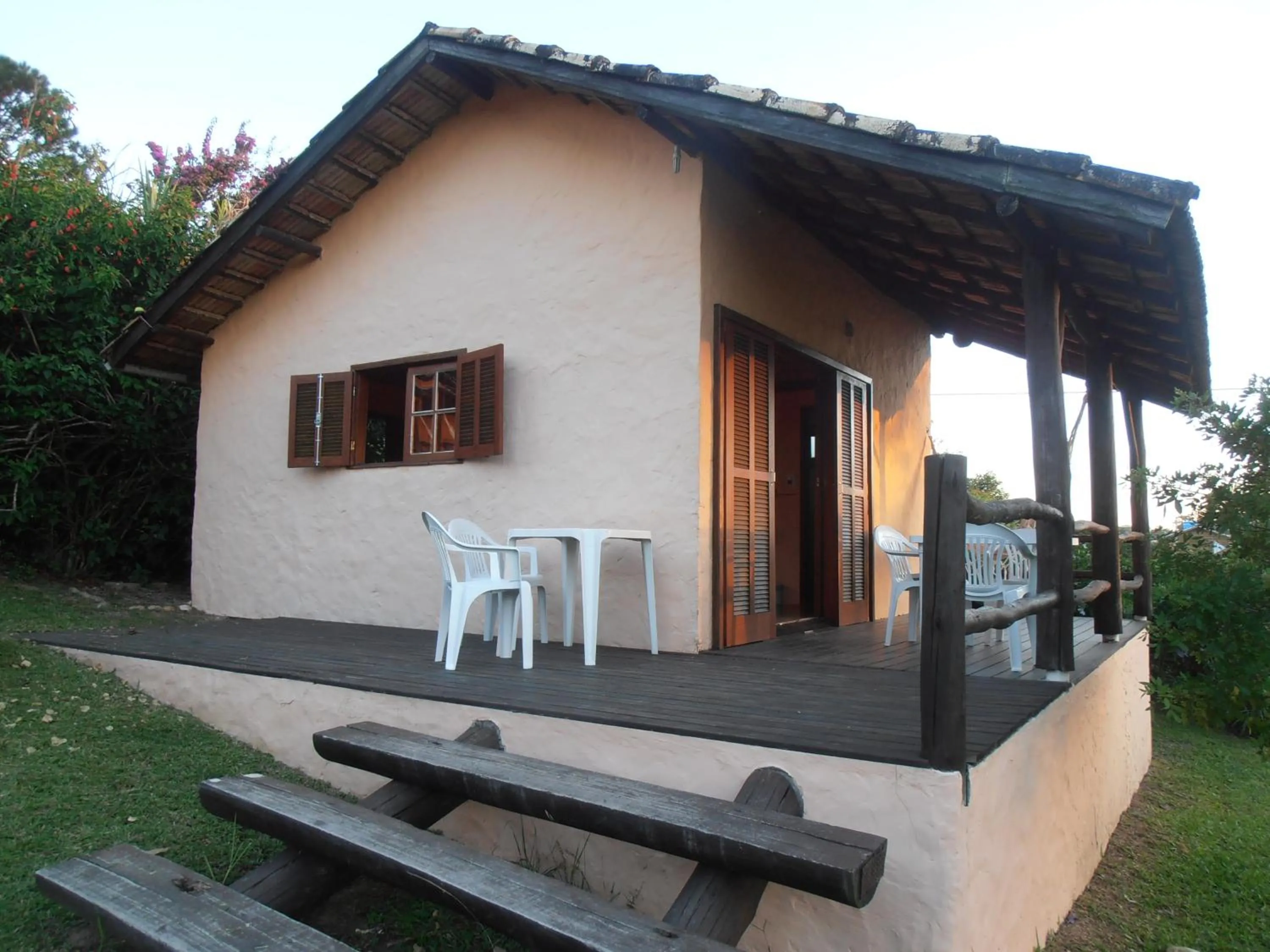 Patio in Pousada Rosa & Canela