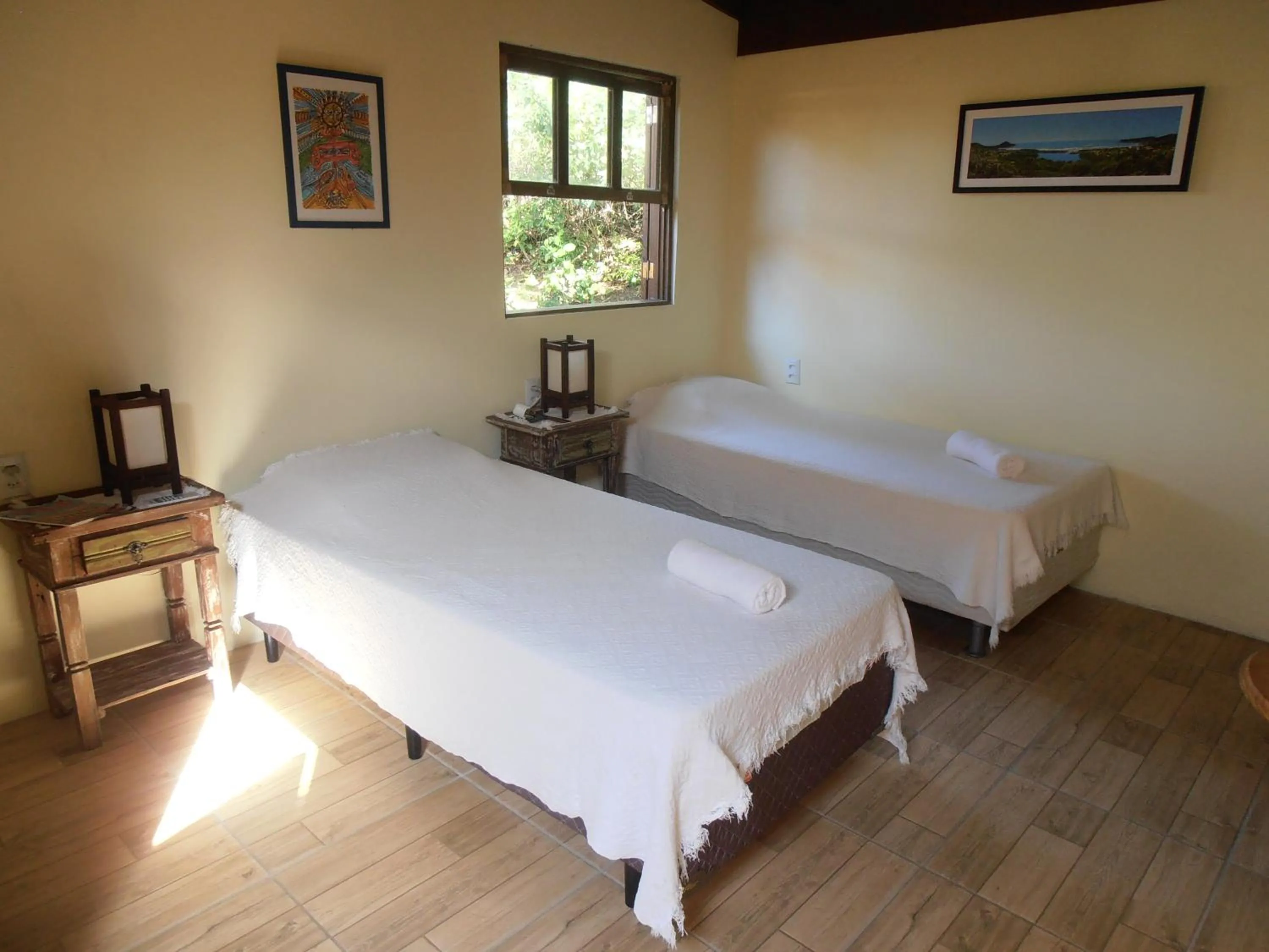 Bed in Pousada Rosa & Canela