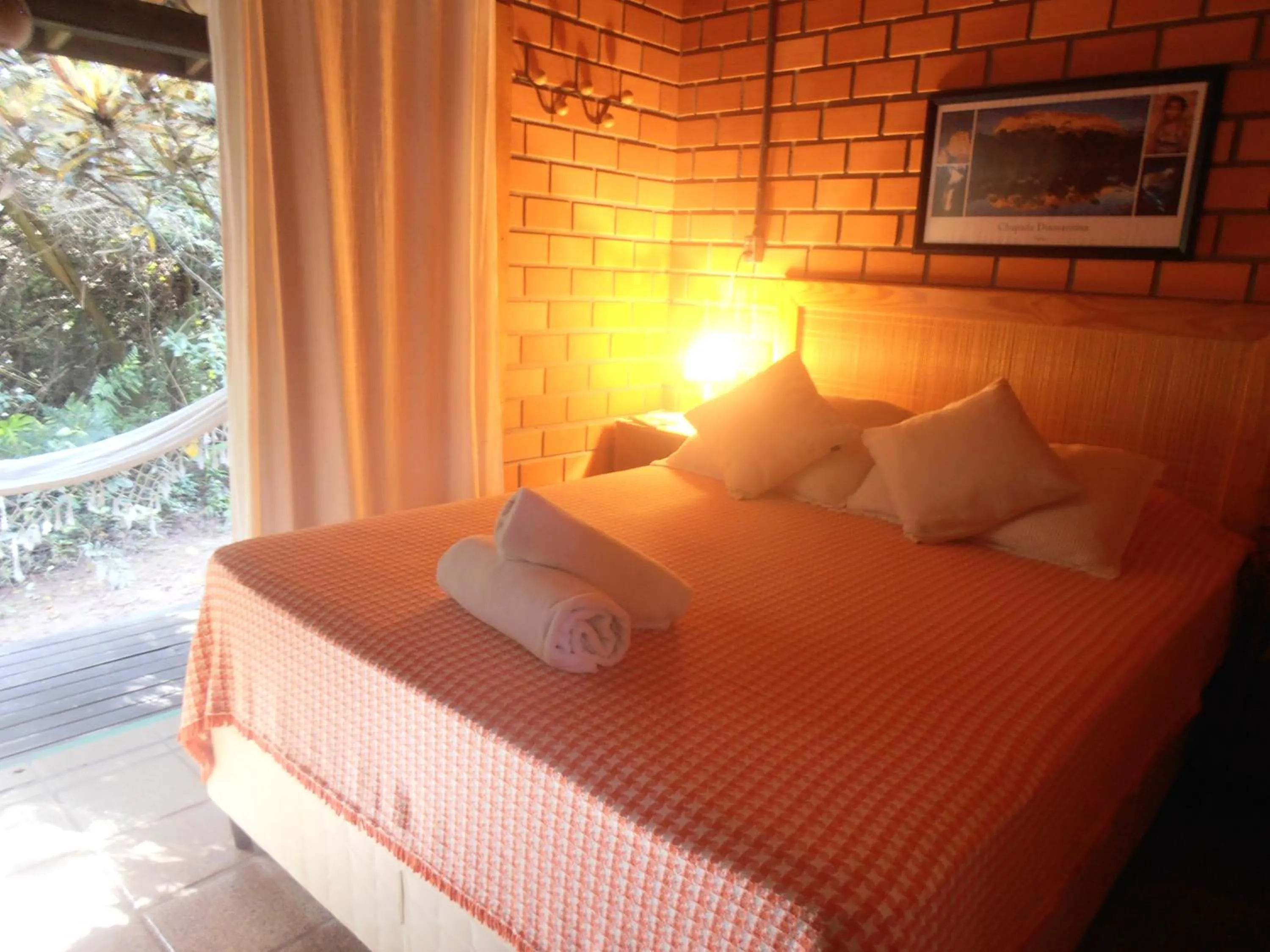 Bed in Pousada Rosa & Canela