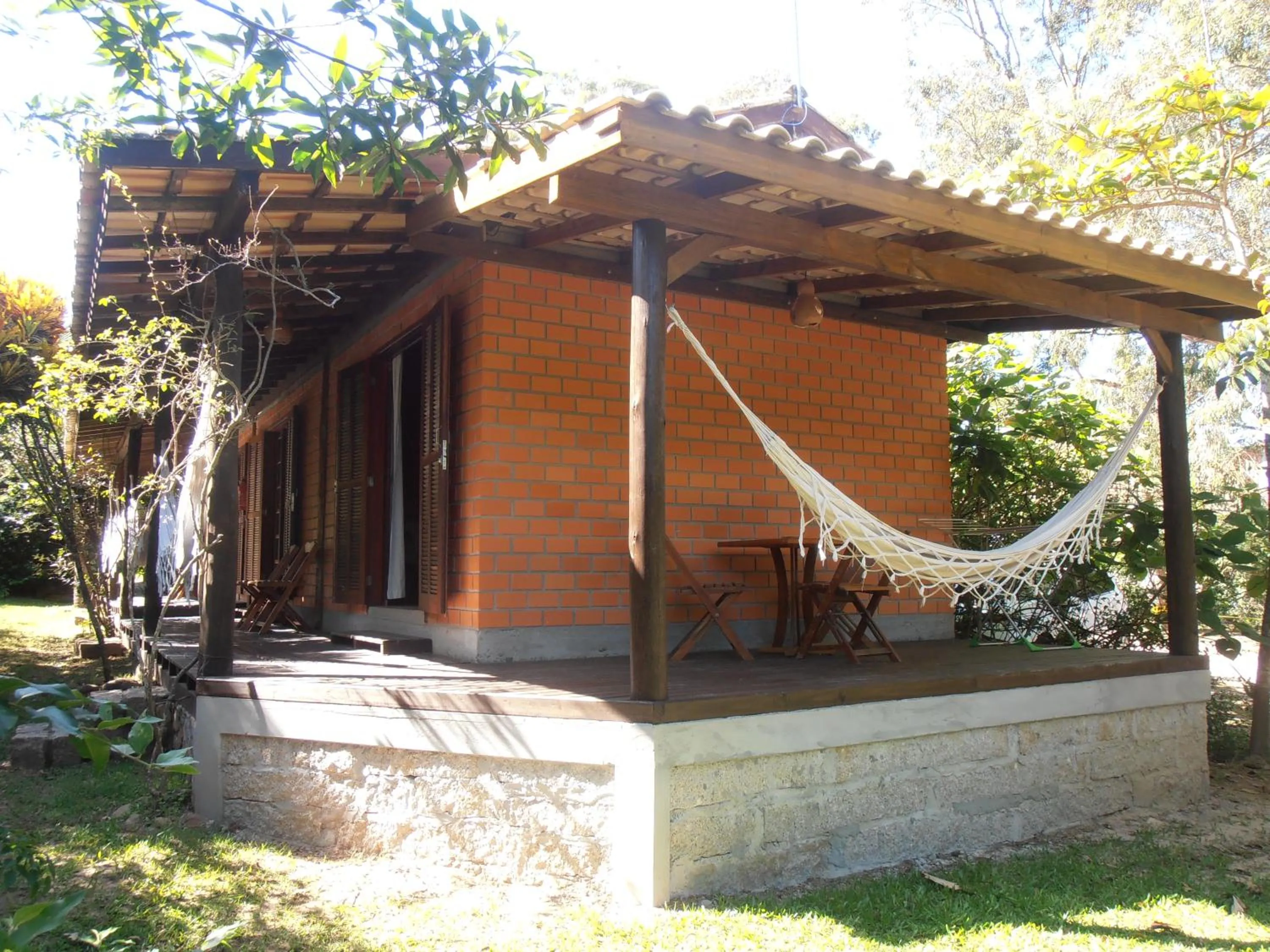 Balcony/Terrace in Pousada Rosa & Canela