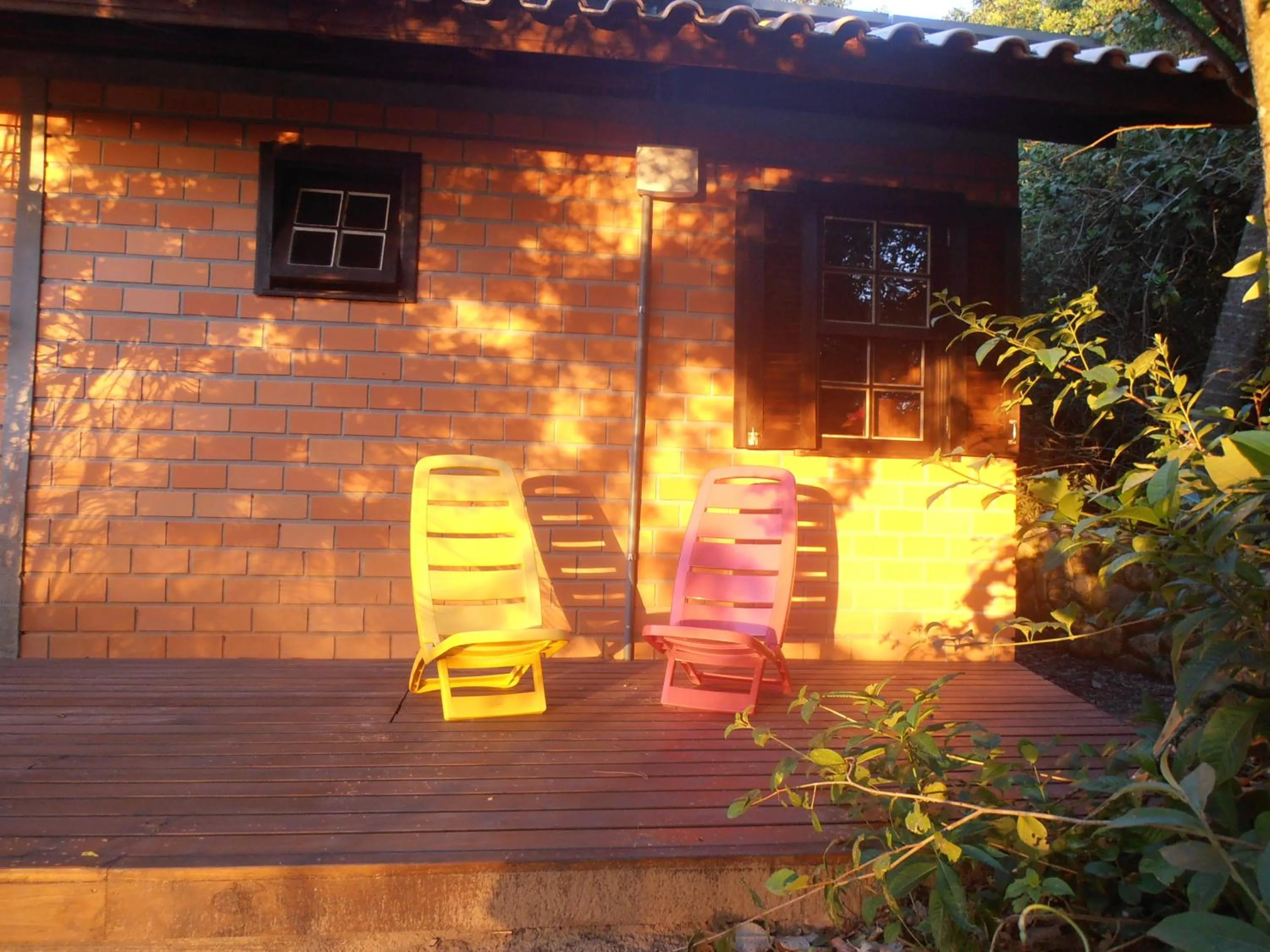 Balcony/Terrace in Pousada Rosa & Canela