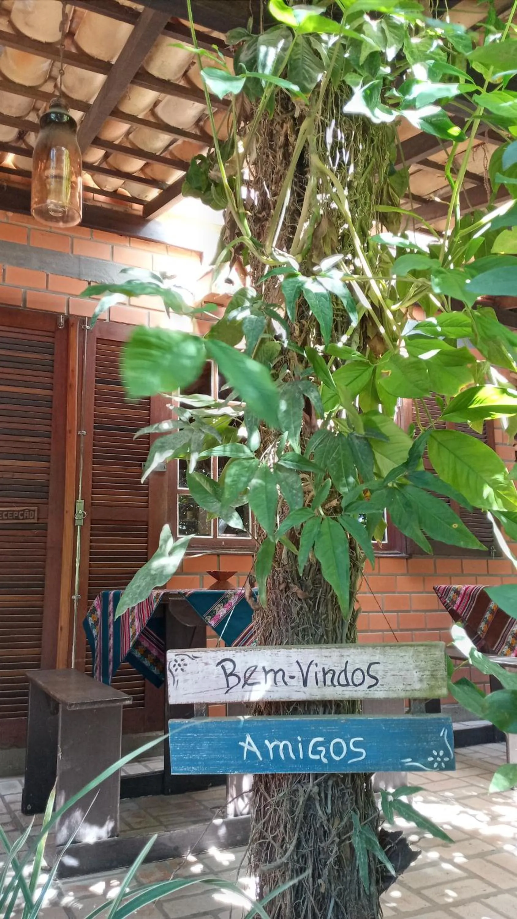 Property building in Pousada Rosa & Canela