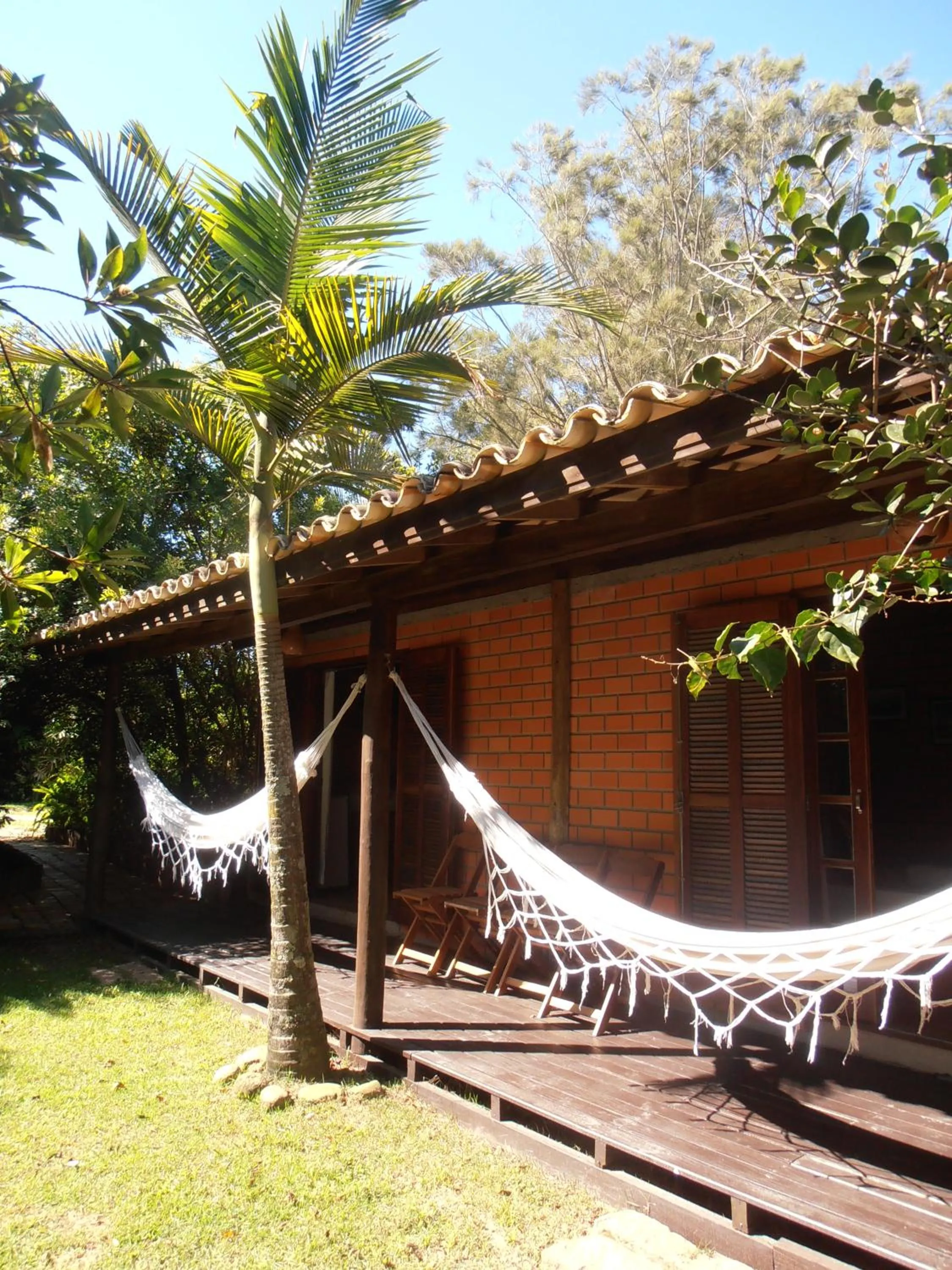 Patio in Pousada Rosa & Canela