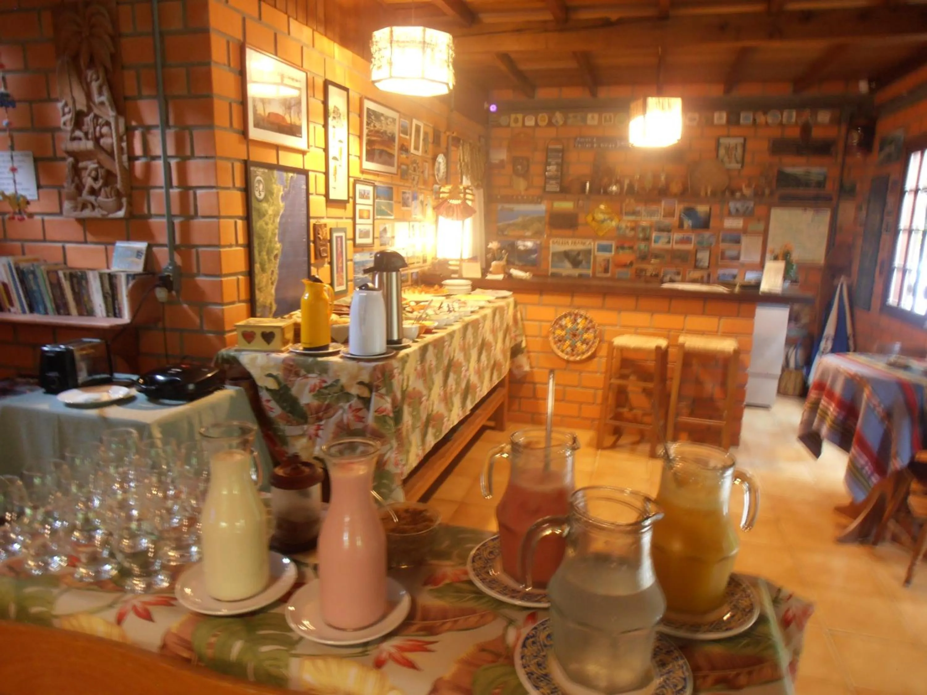 Buffet breakfast in Pousada Rosa & Canela