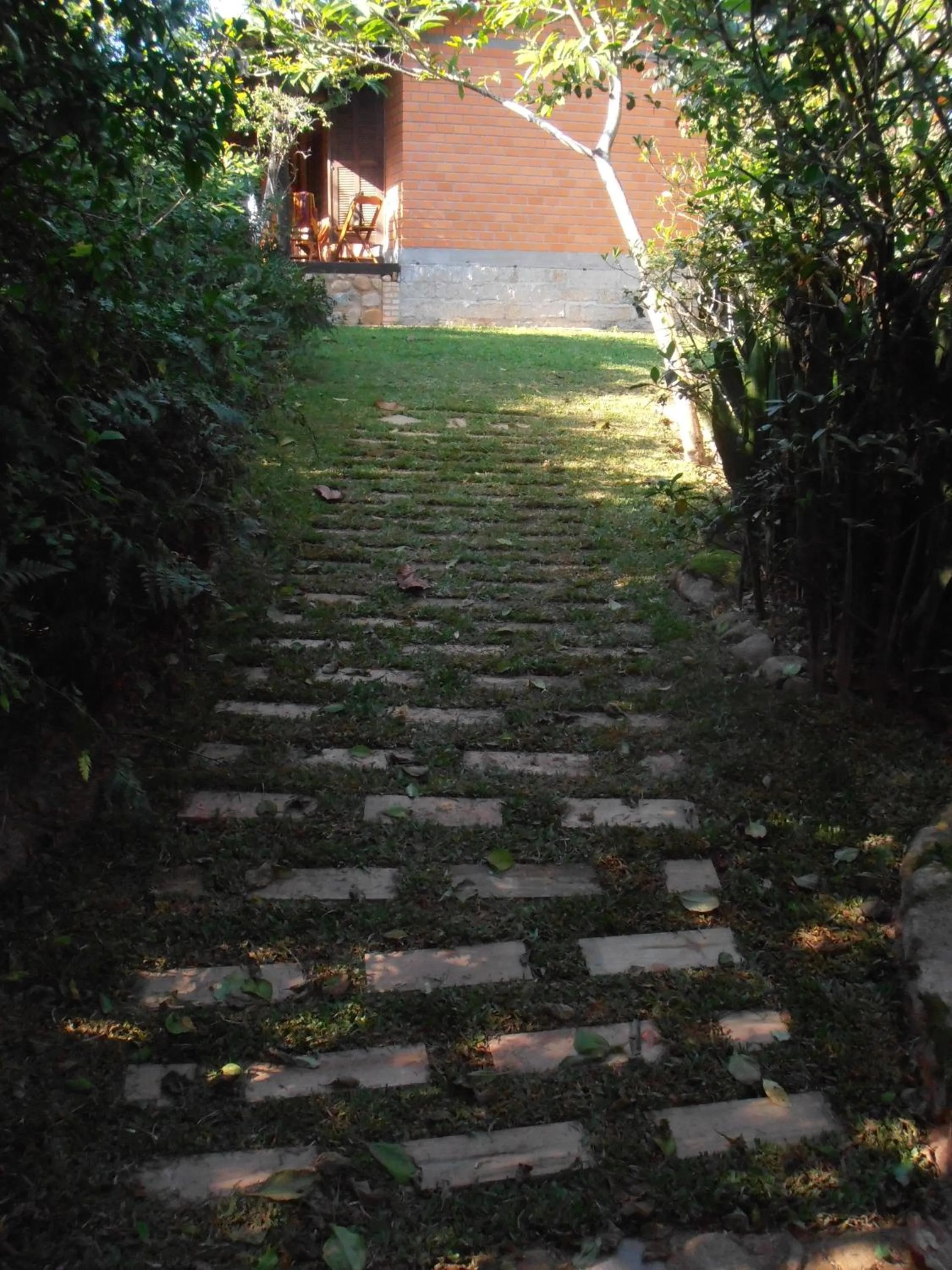 Patio in Pousada Rosa & Canela