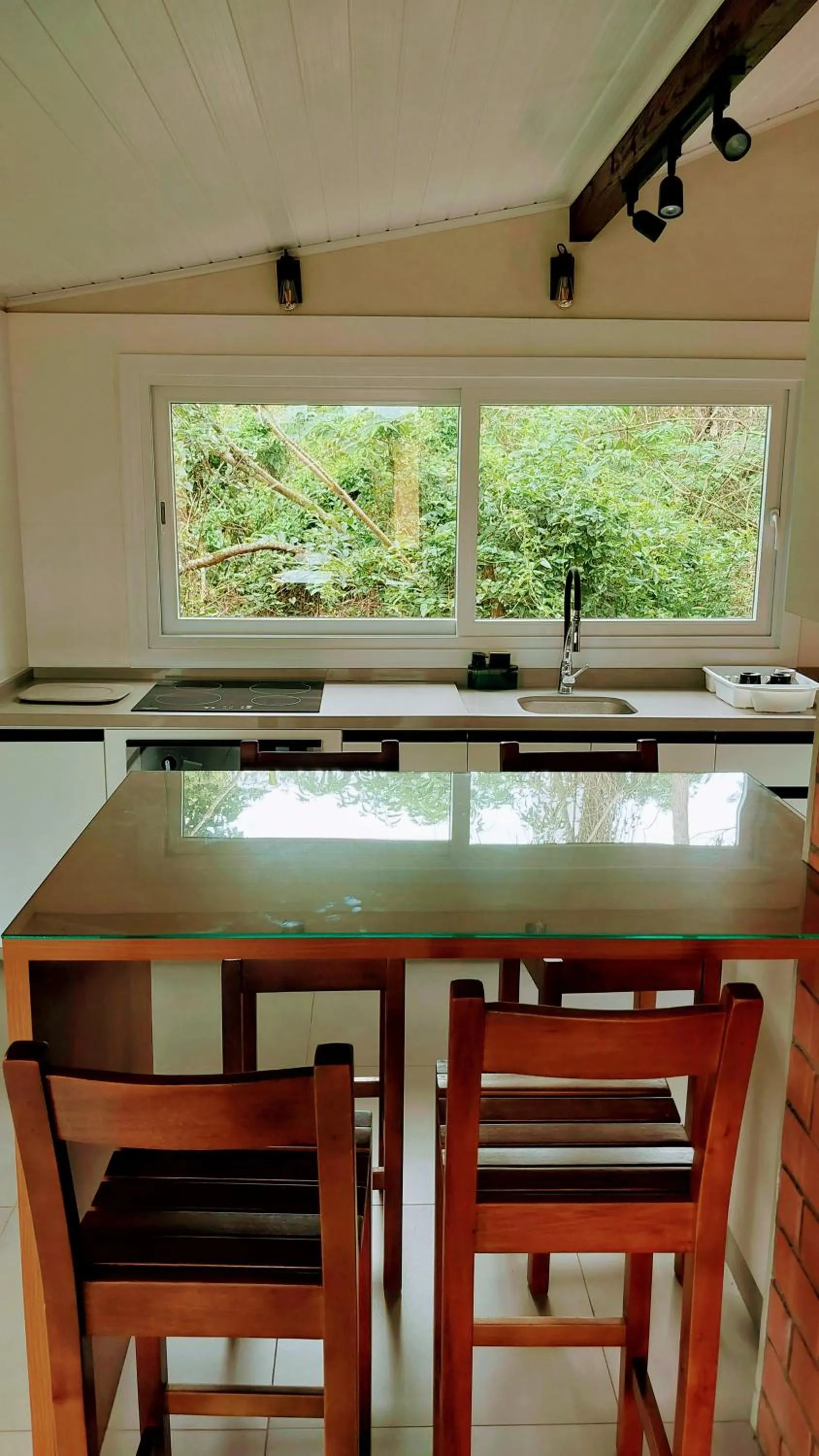 kitchen in Pousada Rosa & Canela