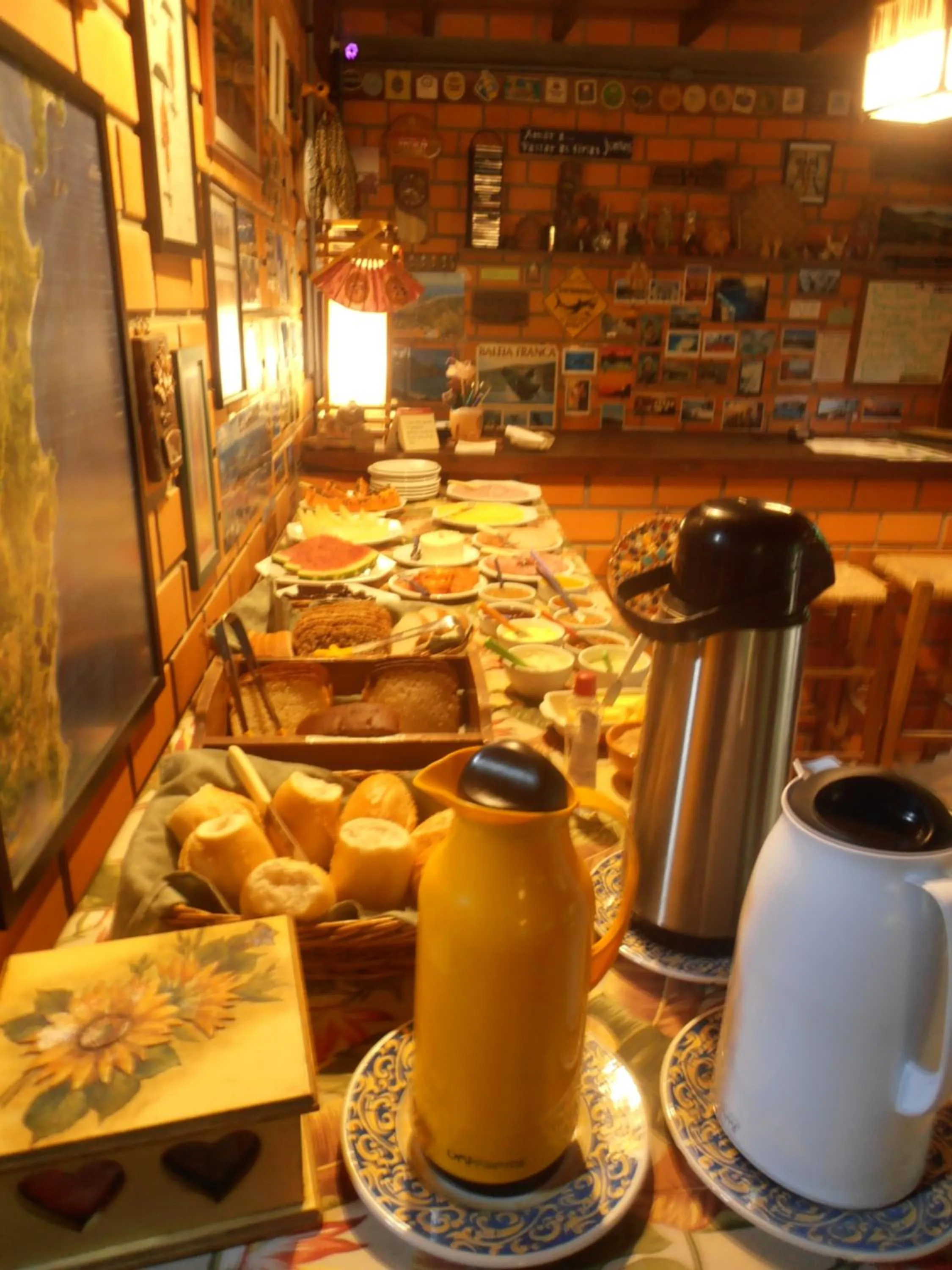 Buffet breakfast in Pousada Rosa & Canela