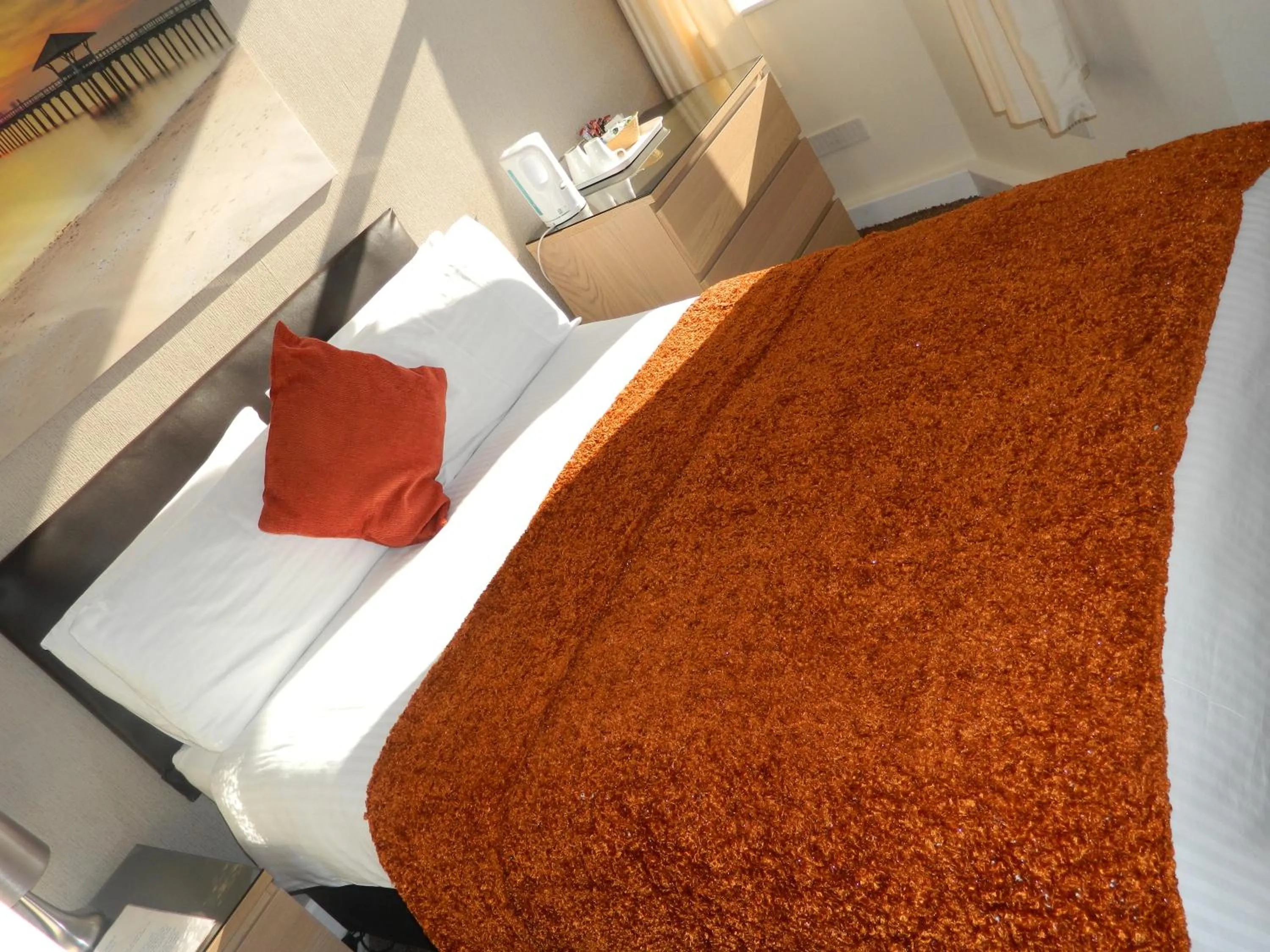 Coffee/tea facilities, Bed in Ocean Bay