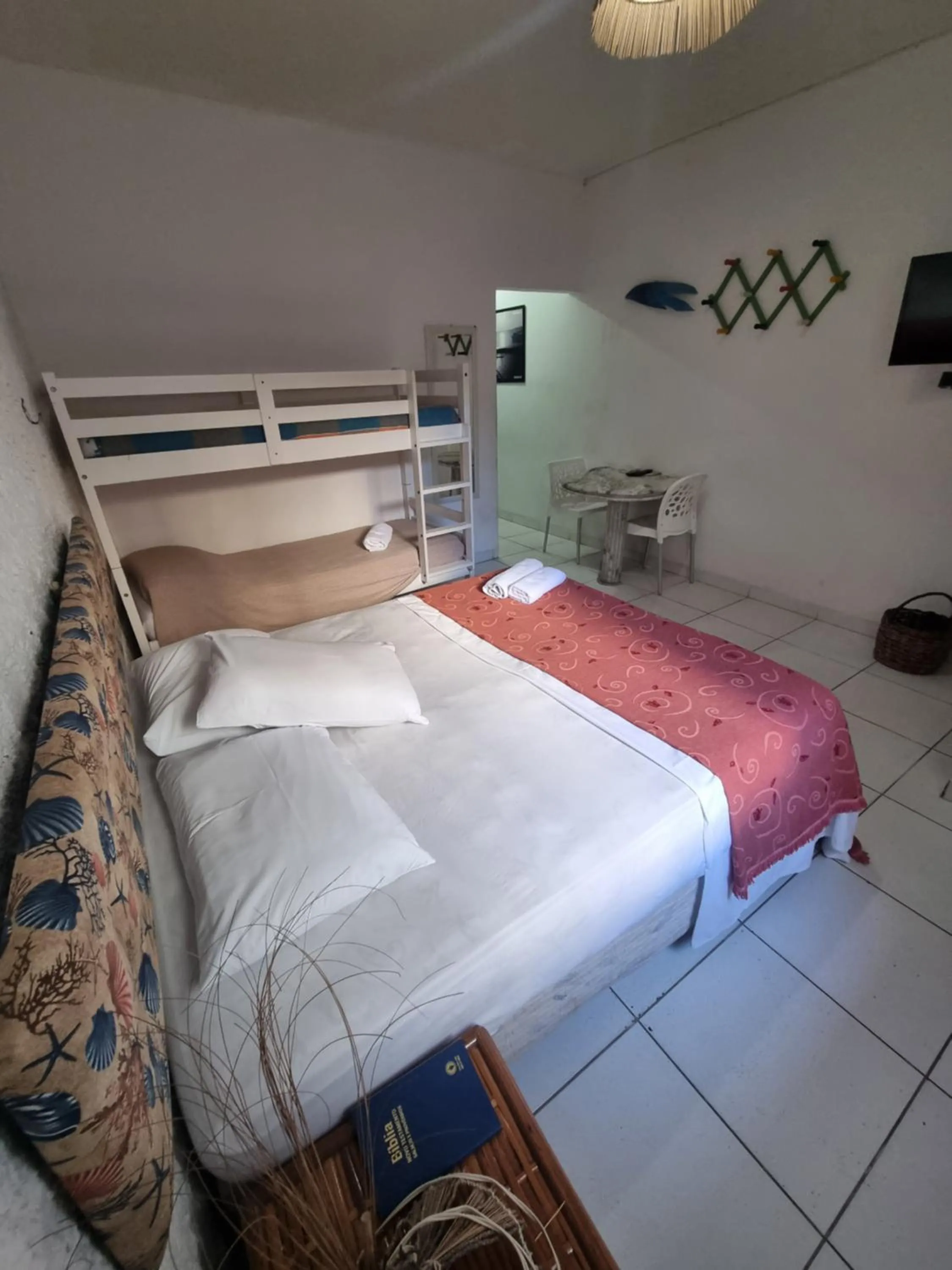 Bed in Estalagem Maceió