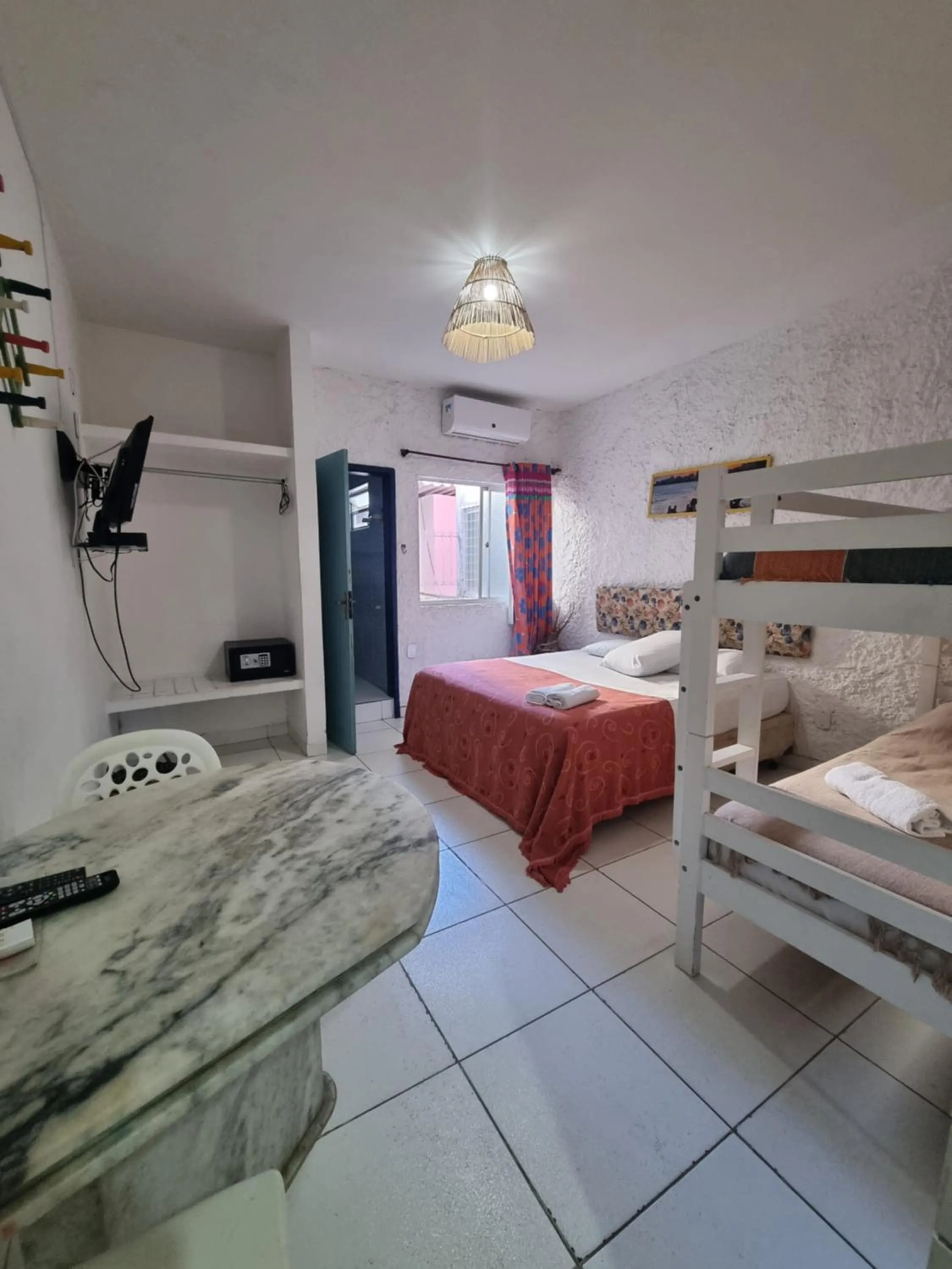 Bed in Estalagem Maceió