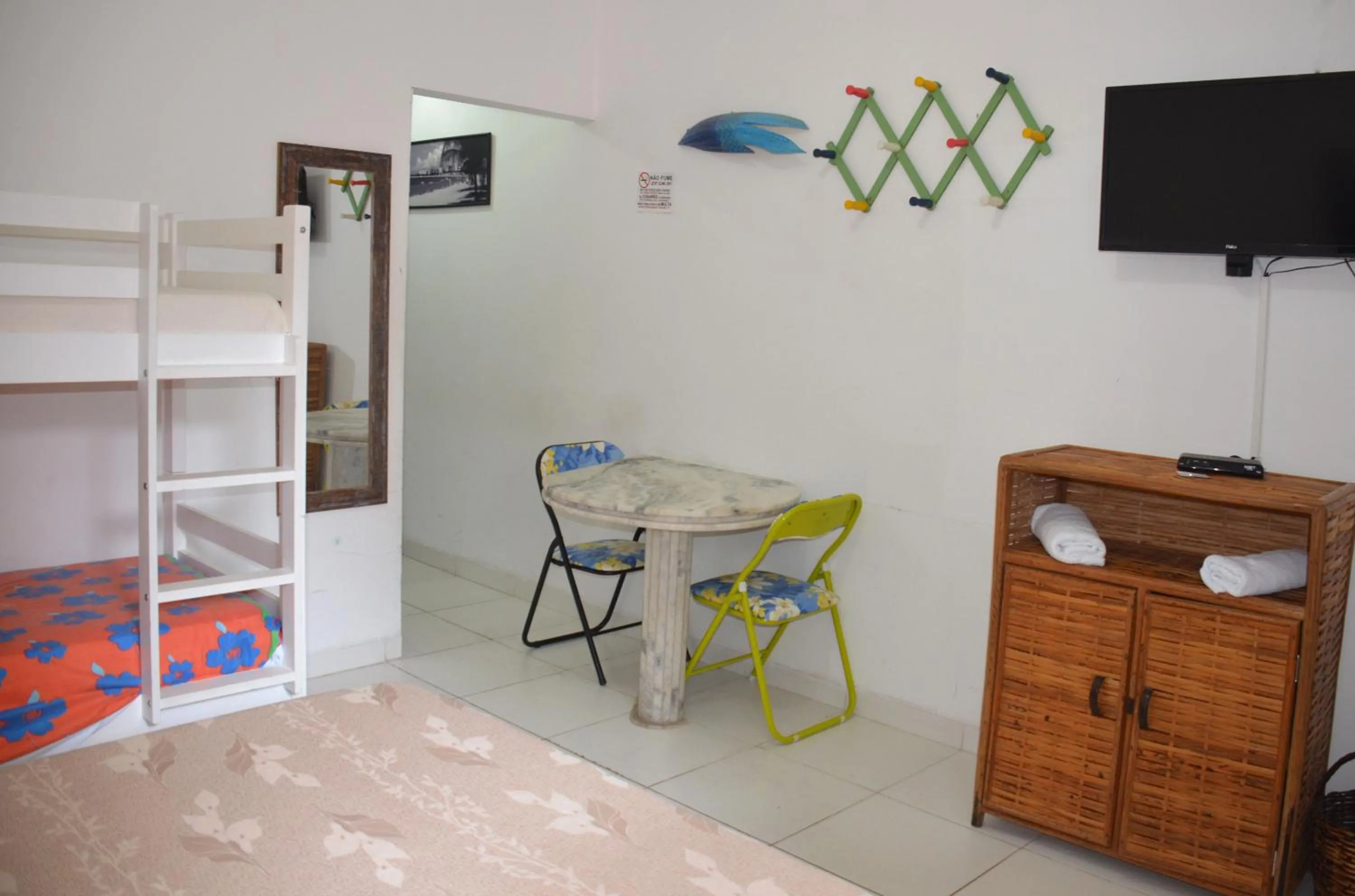 Bed in Estalagem Maceió