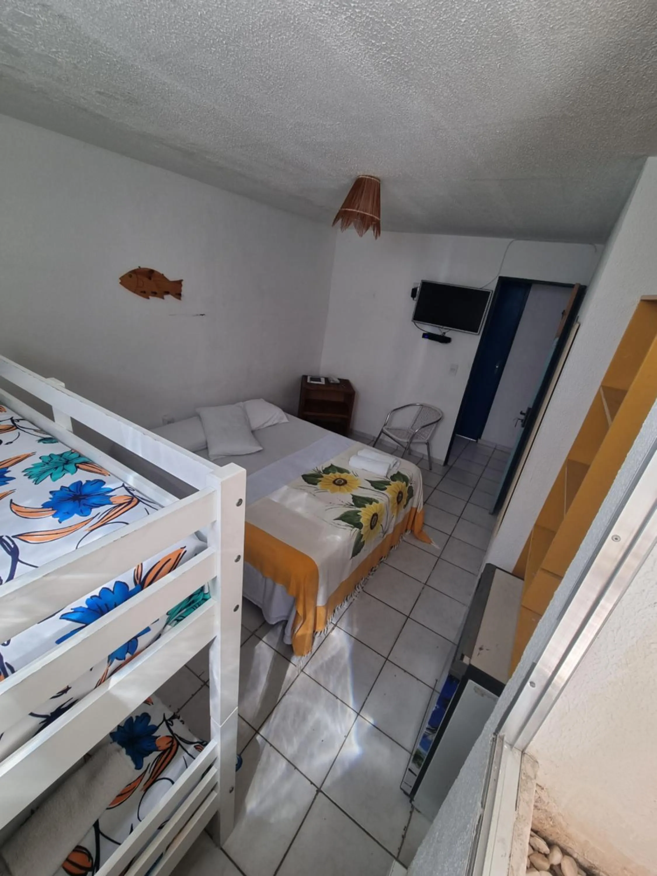Bed in Estalagem Maceió
