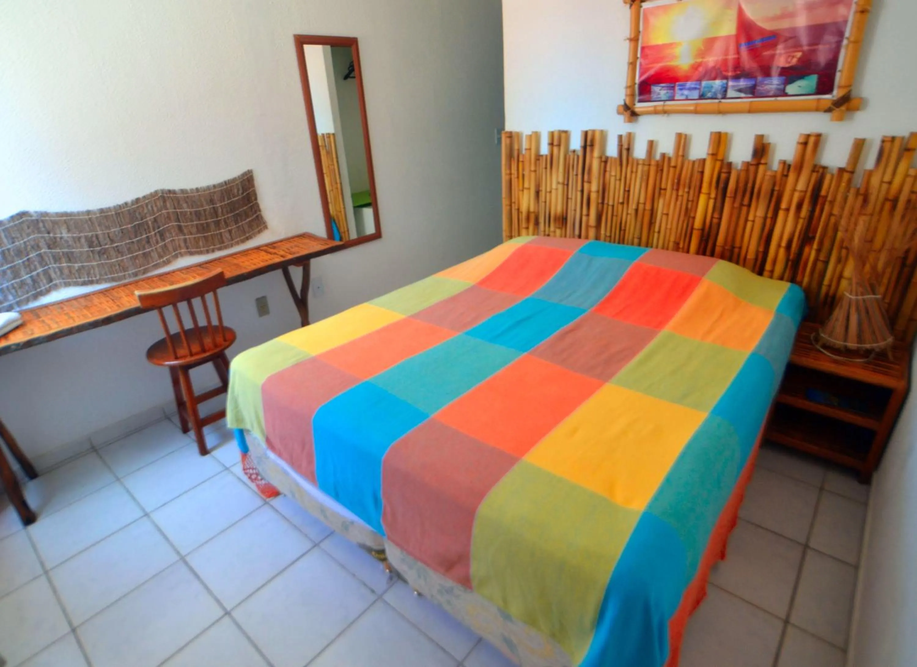 Bed in Estalagem Maceió