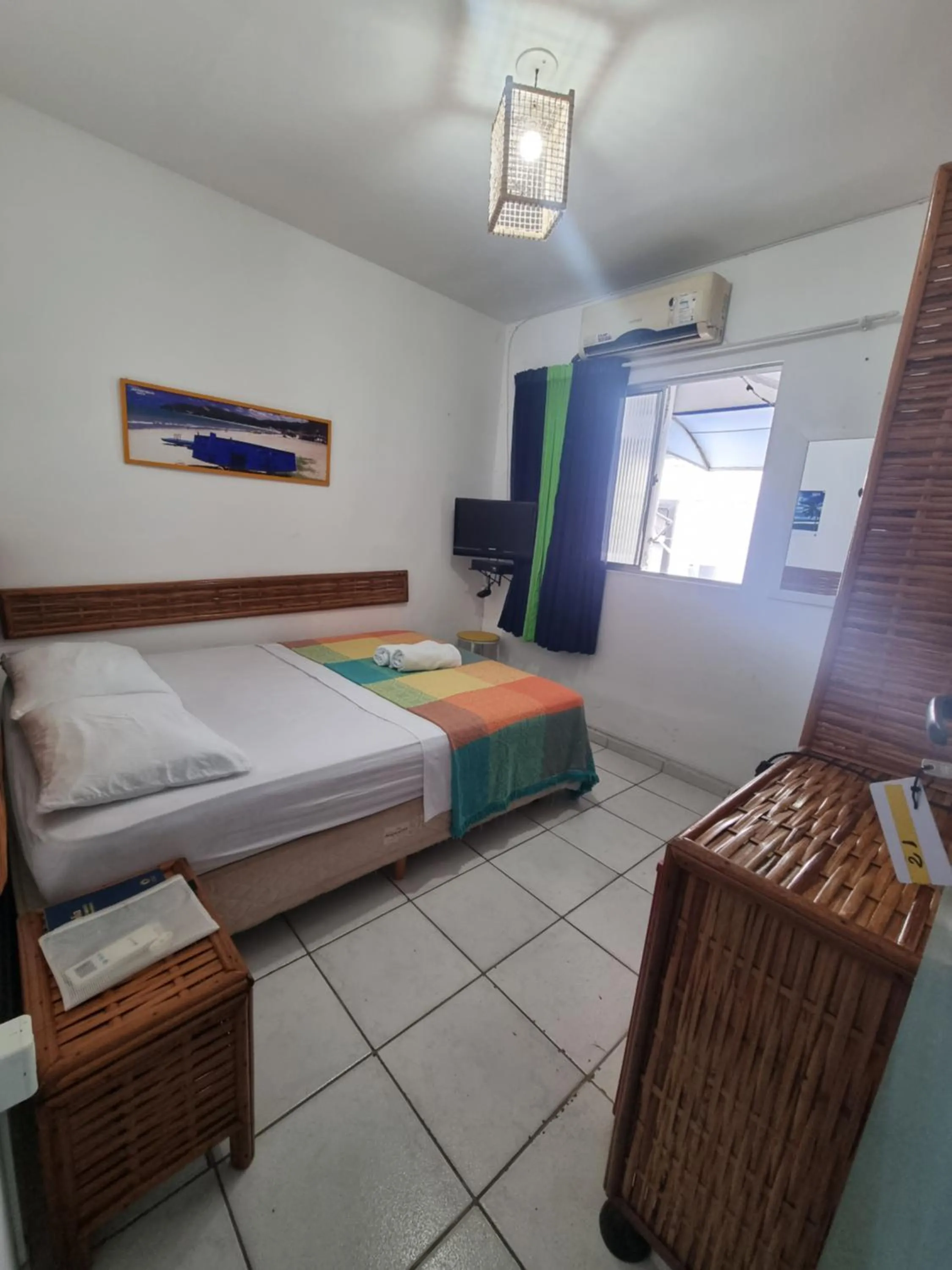 Bed in Estalagem Maceió