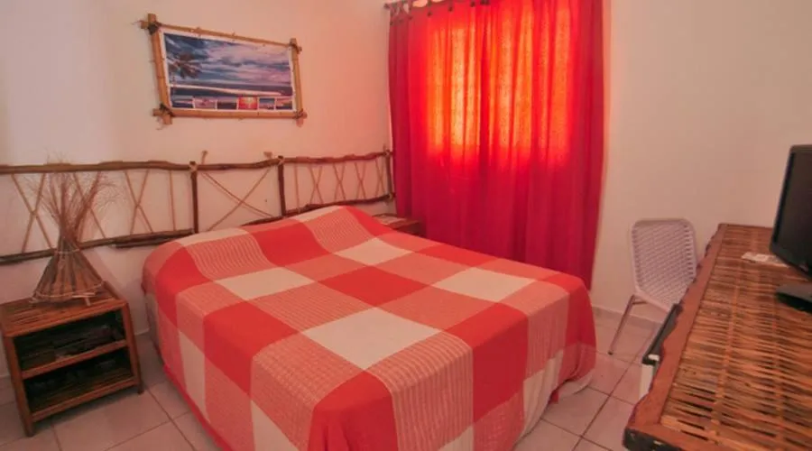 Bed in Estalagem Maceió