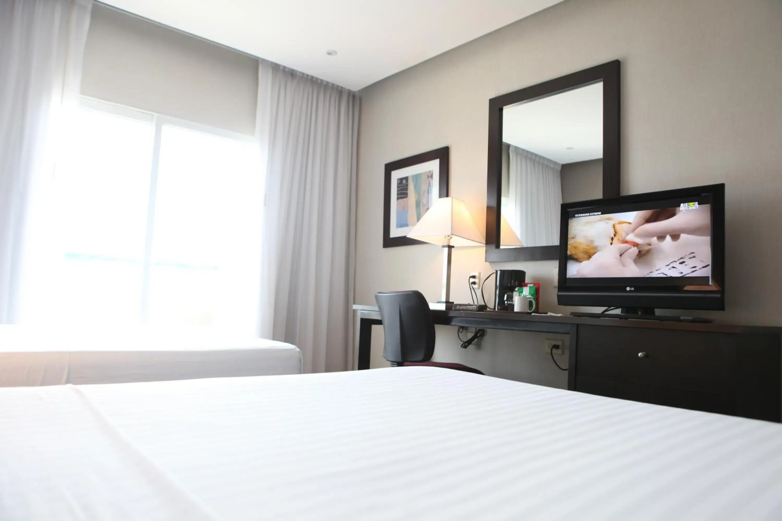 TV and multimedia, Bed in Everest Ciudad Victoria TV and multimedia, Bed in Everest Ciudad Victoria