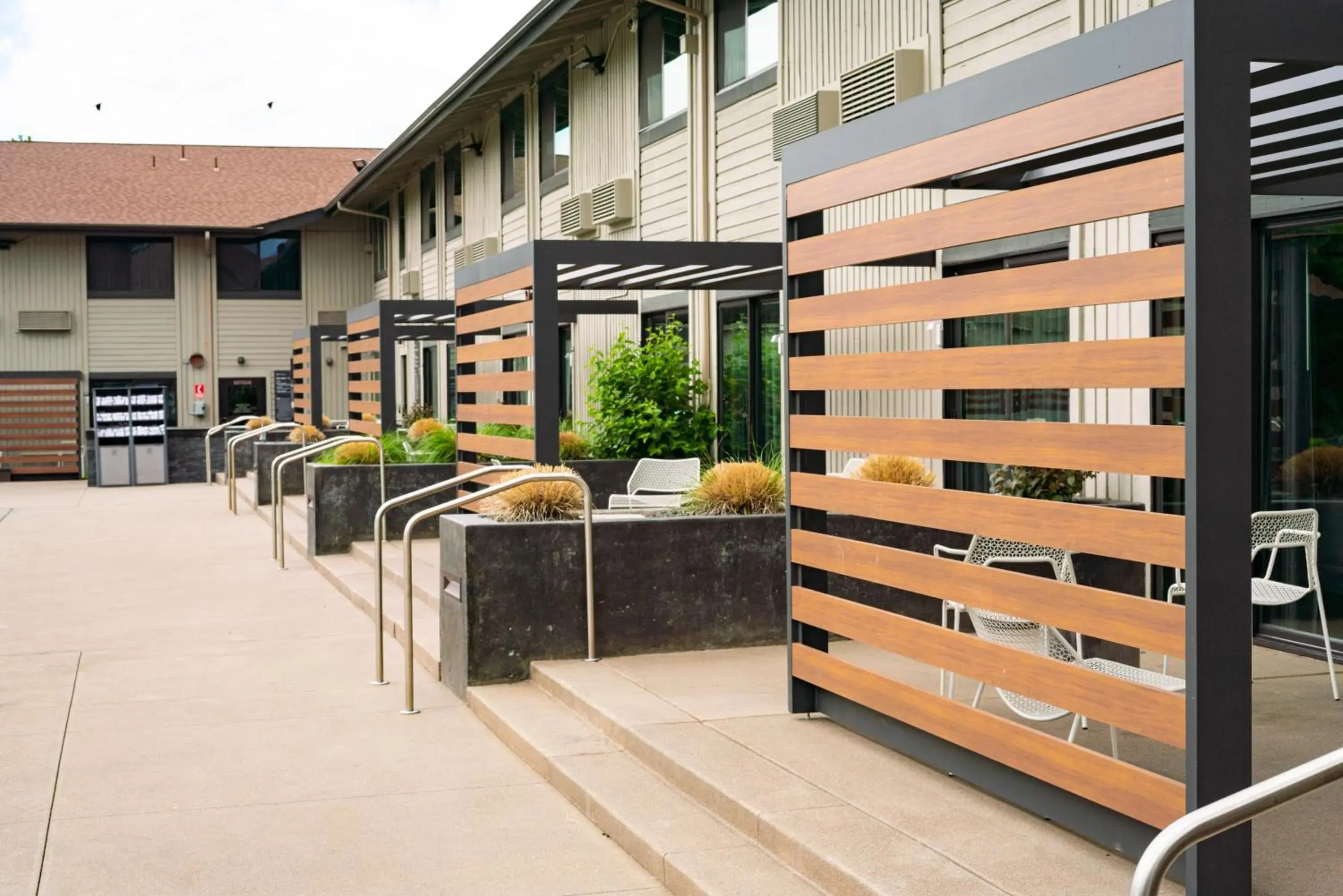 Pool view in Ruby River Hotel Pool view in Ruby River Hotel