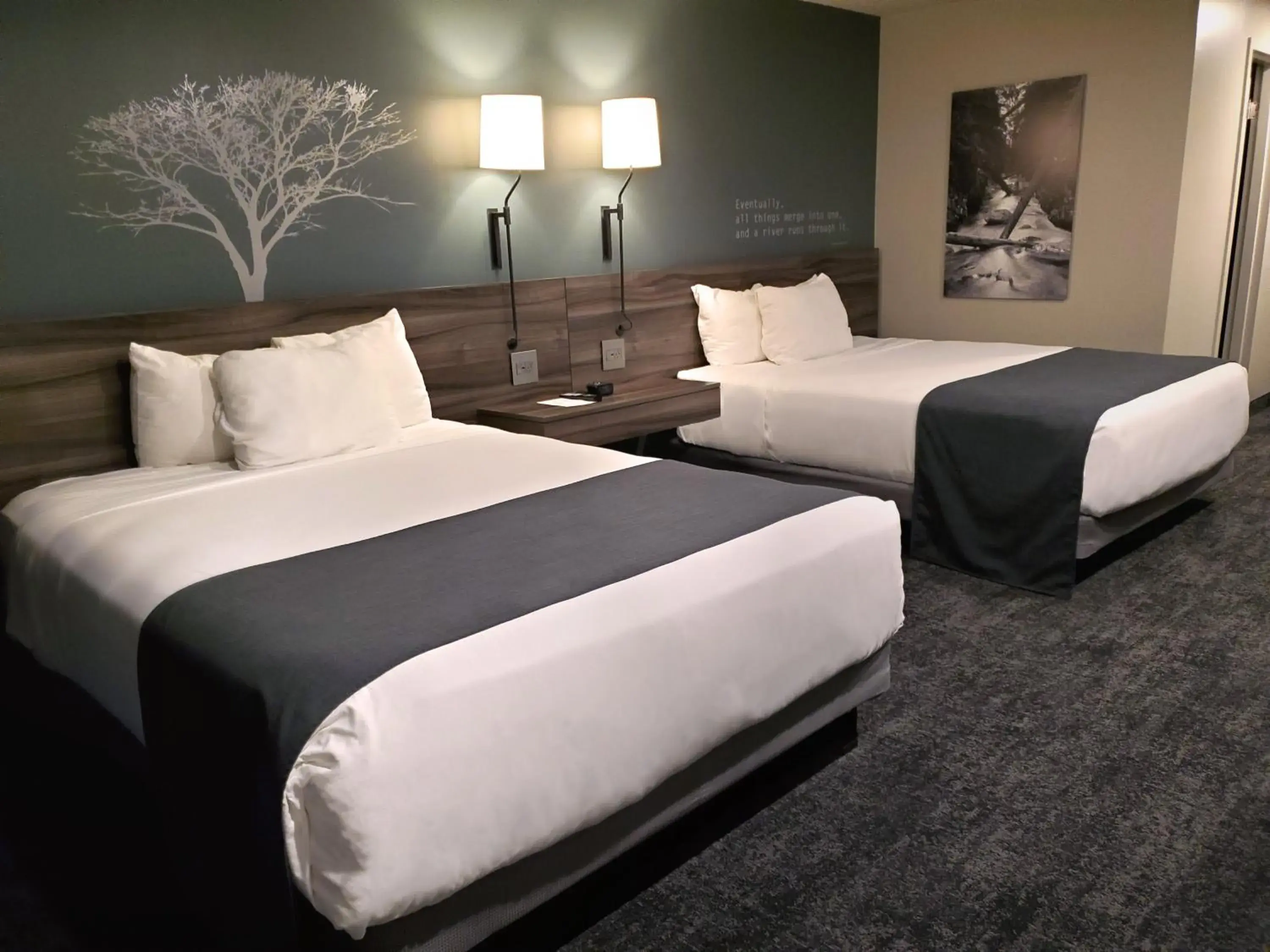 Bed in Ruby River Hotel Bed in Ruby River Hotel