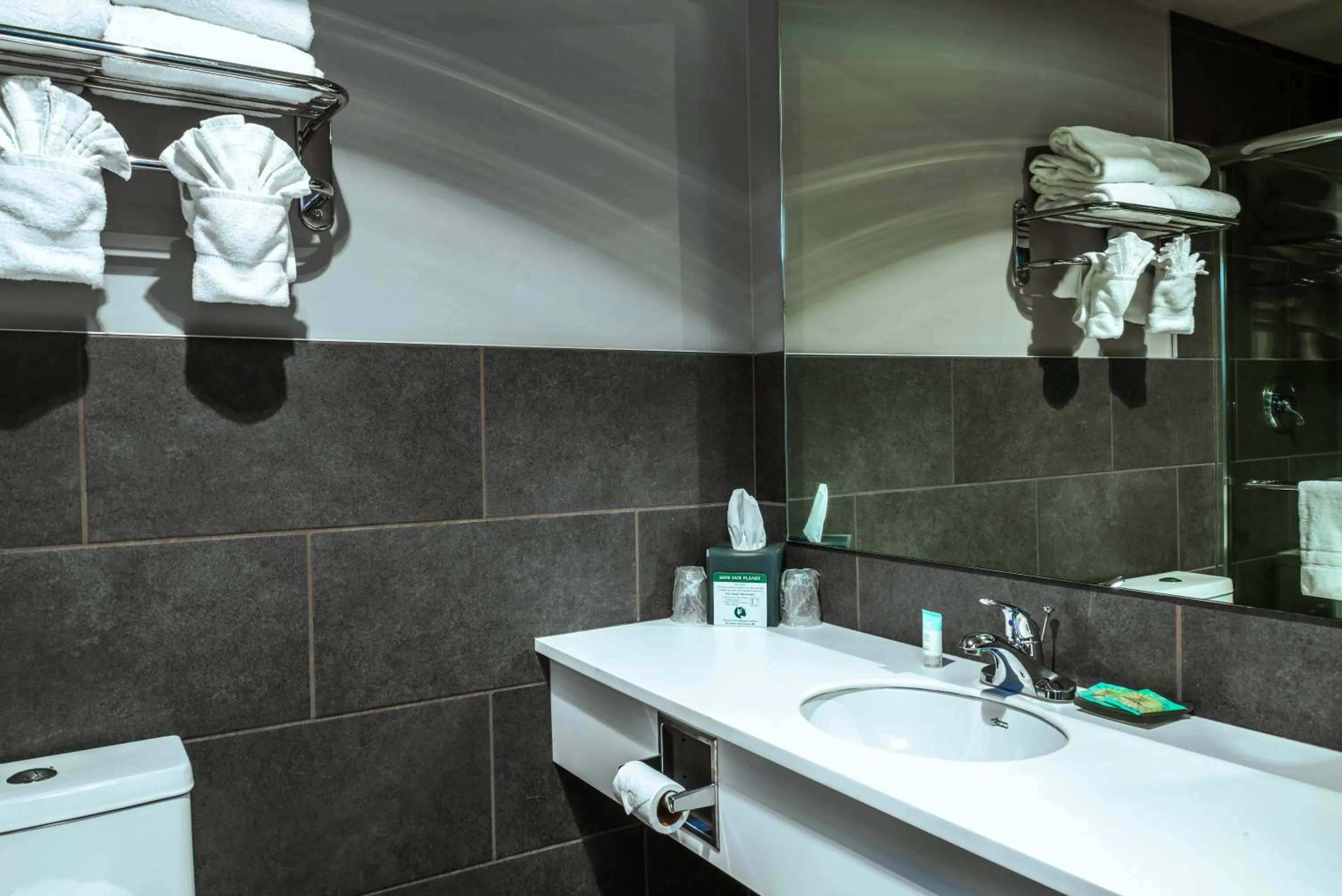 Bathroom in Ruby River Hotel