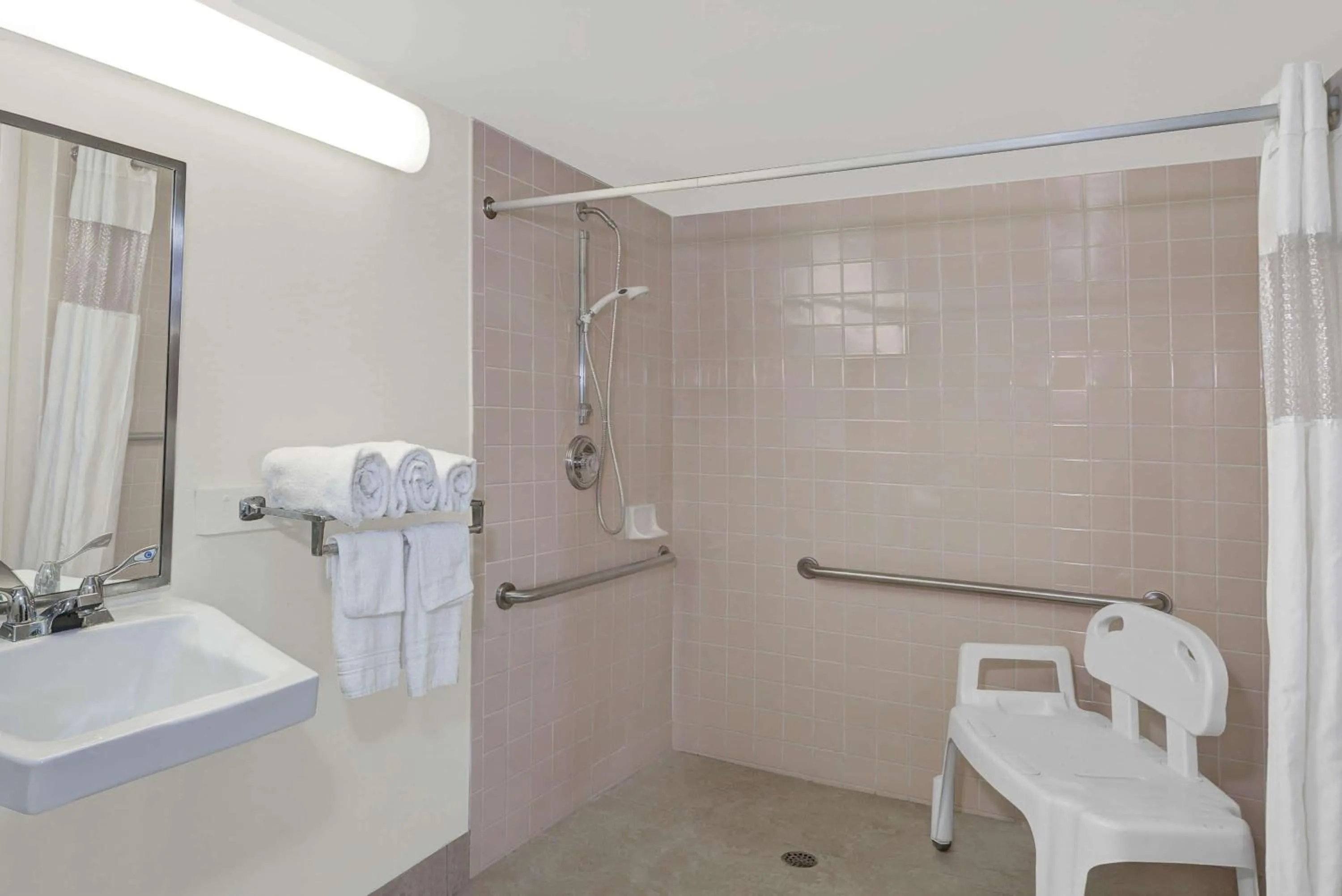 Bathroom in Howard Johnson by Wyndham Ft. Myers FL