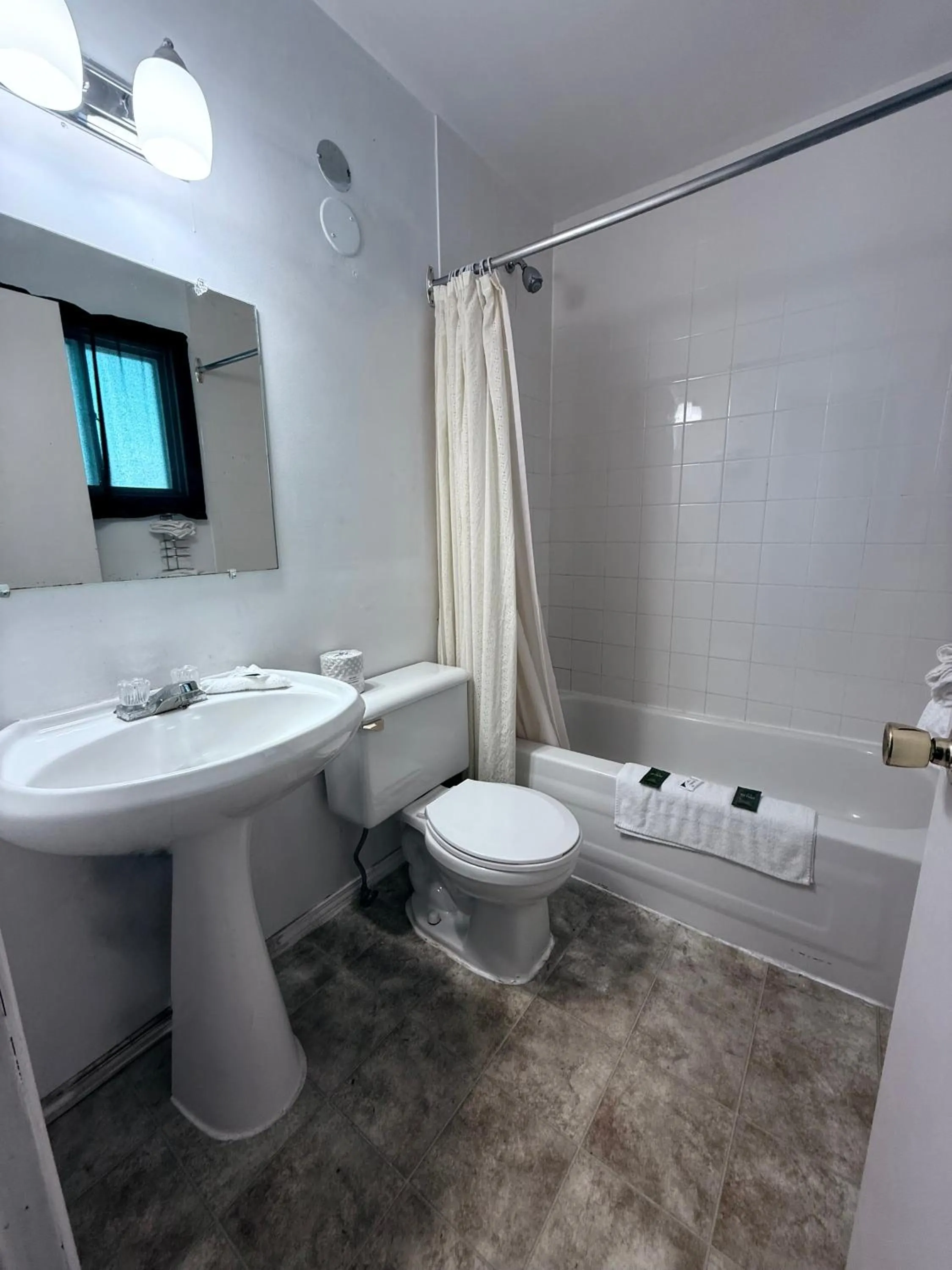 Shower in Guest Inn Motel