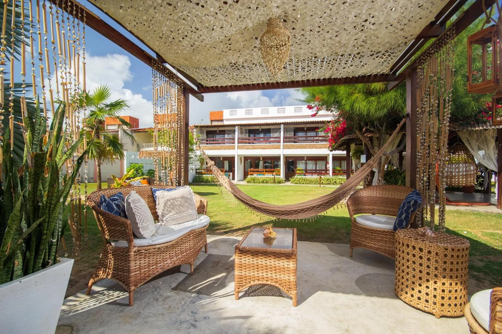 Property building in Pousada Encontro das Águas