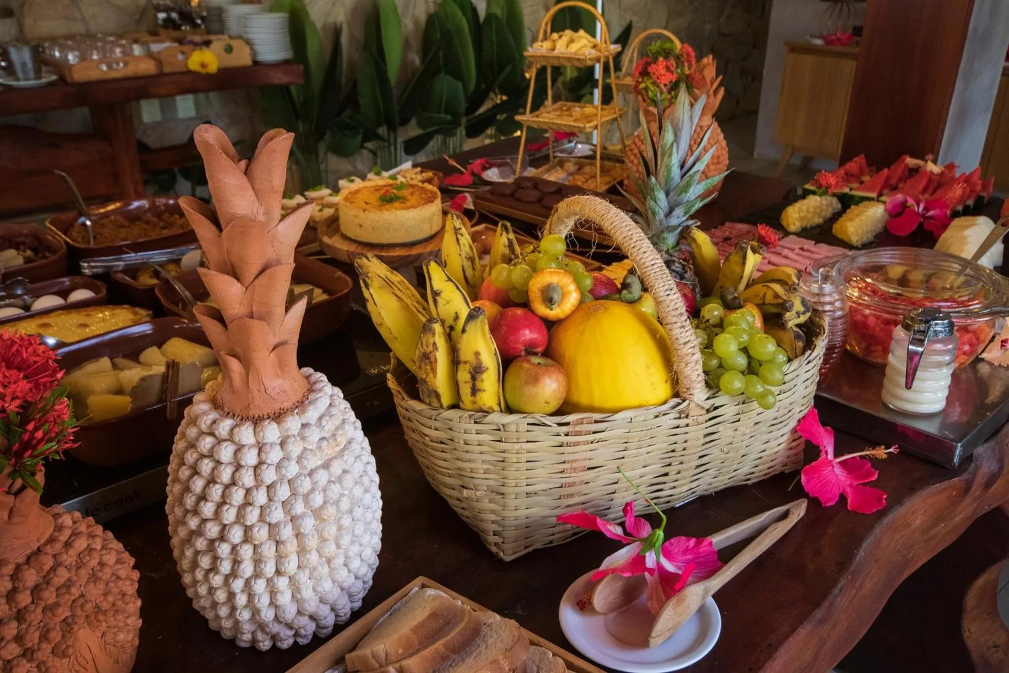 Breakfast in Pousada Encontro das Águas