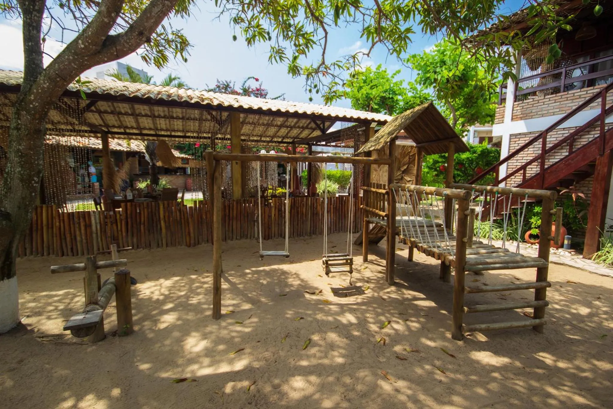 Children play ground in Pousada Encontro das Águas