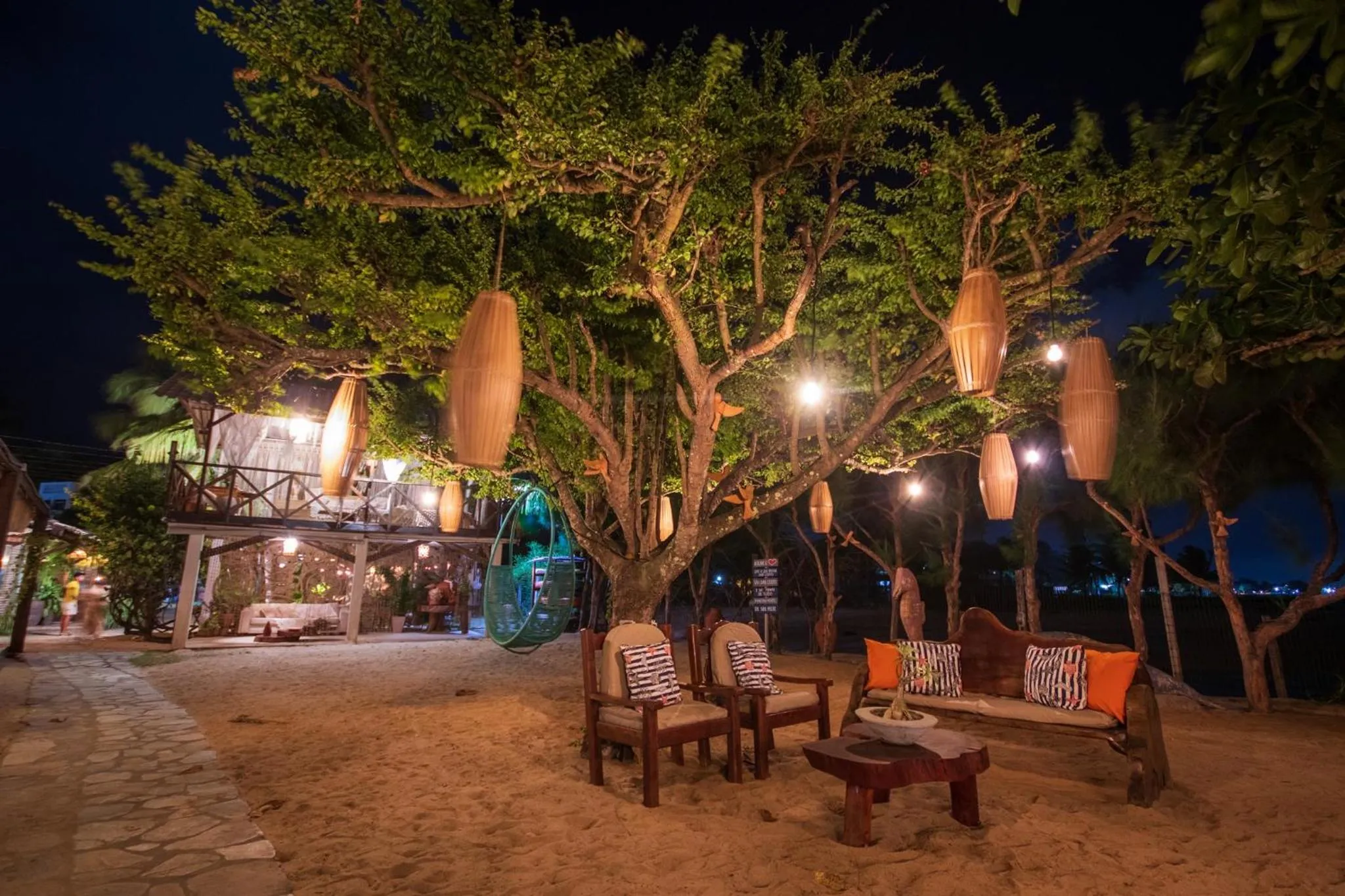 Night in Pousada Encontro das Águas