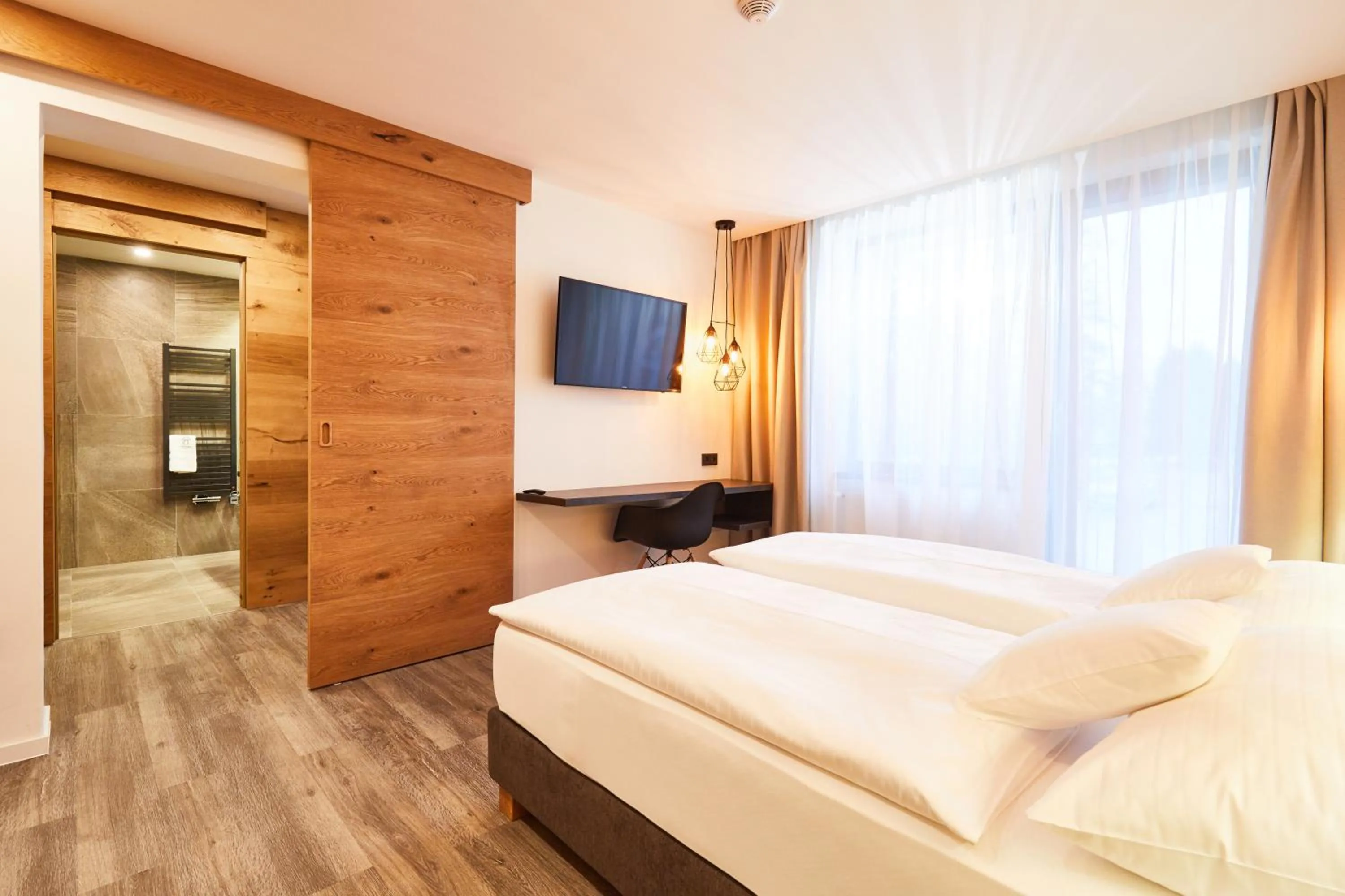 Bedroom, Bed in Resort Sněžné AMANITA
