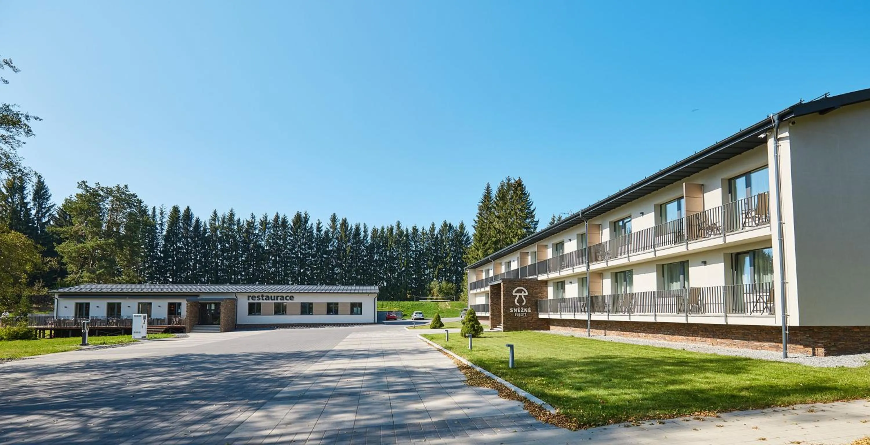 Property building in Resort Sněžné AMANITA