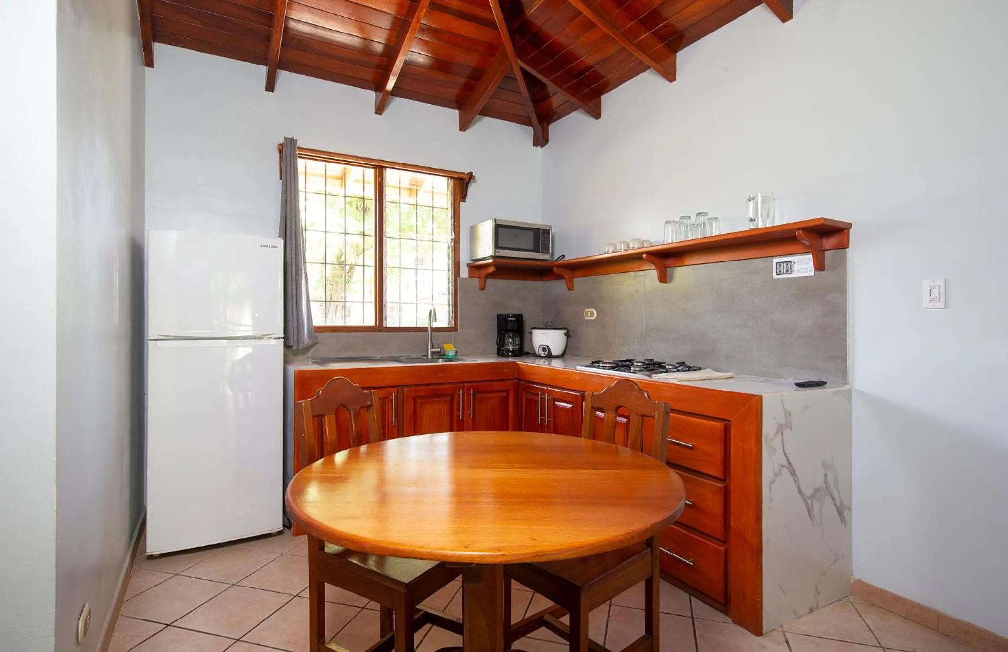 Kitchen or kitchenette in Bahia Esmeralda Boutique Hotel & Villas