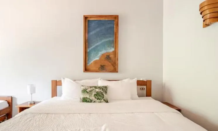 Bed in Bahia Esmeralda Boutique Hotel & Villas