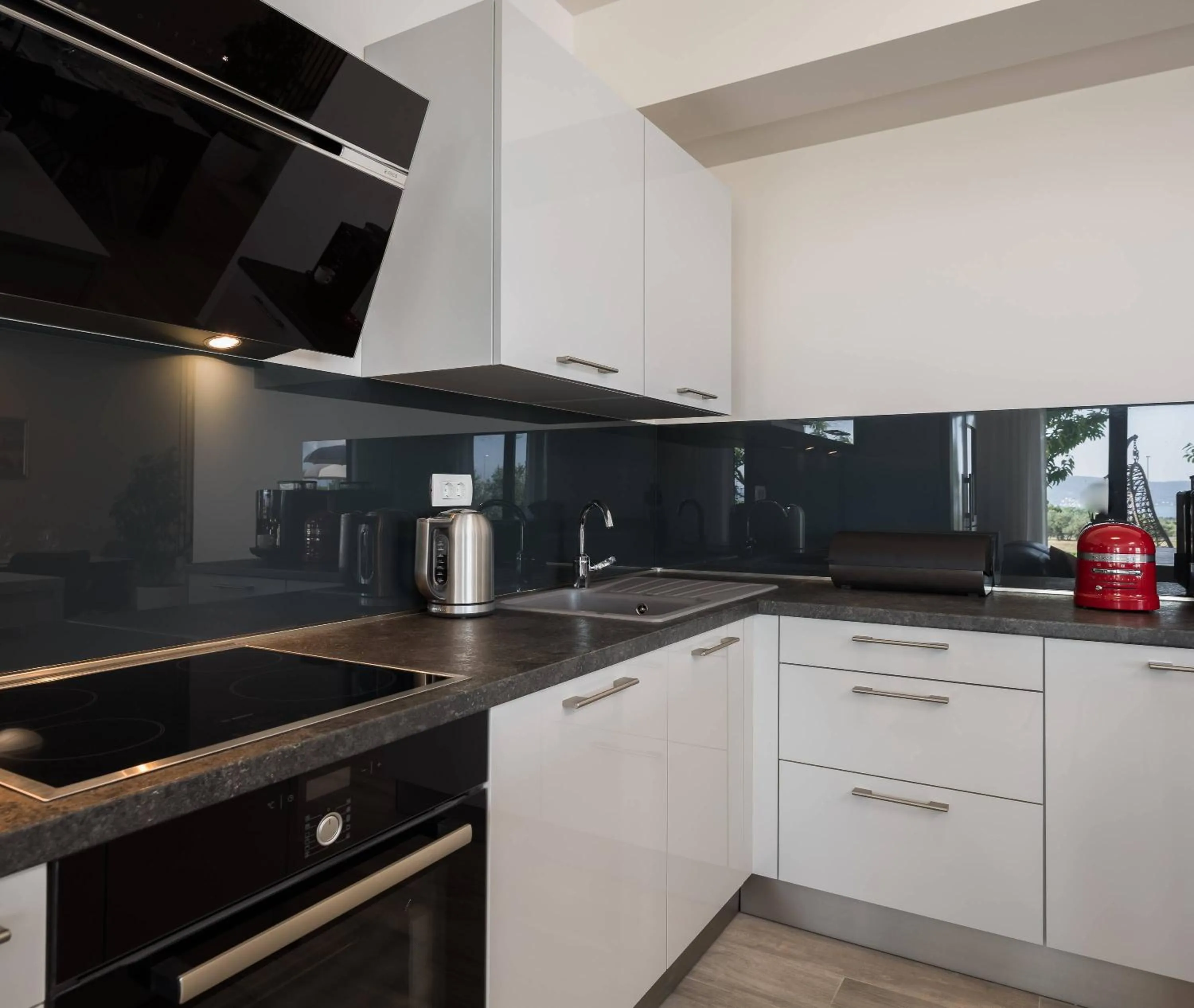 Kitchen or kitchenette in Villa Castello