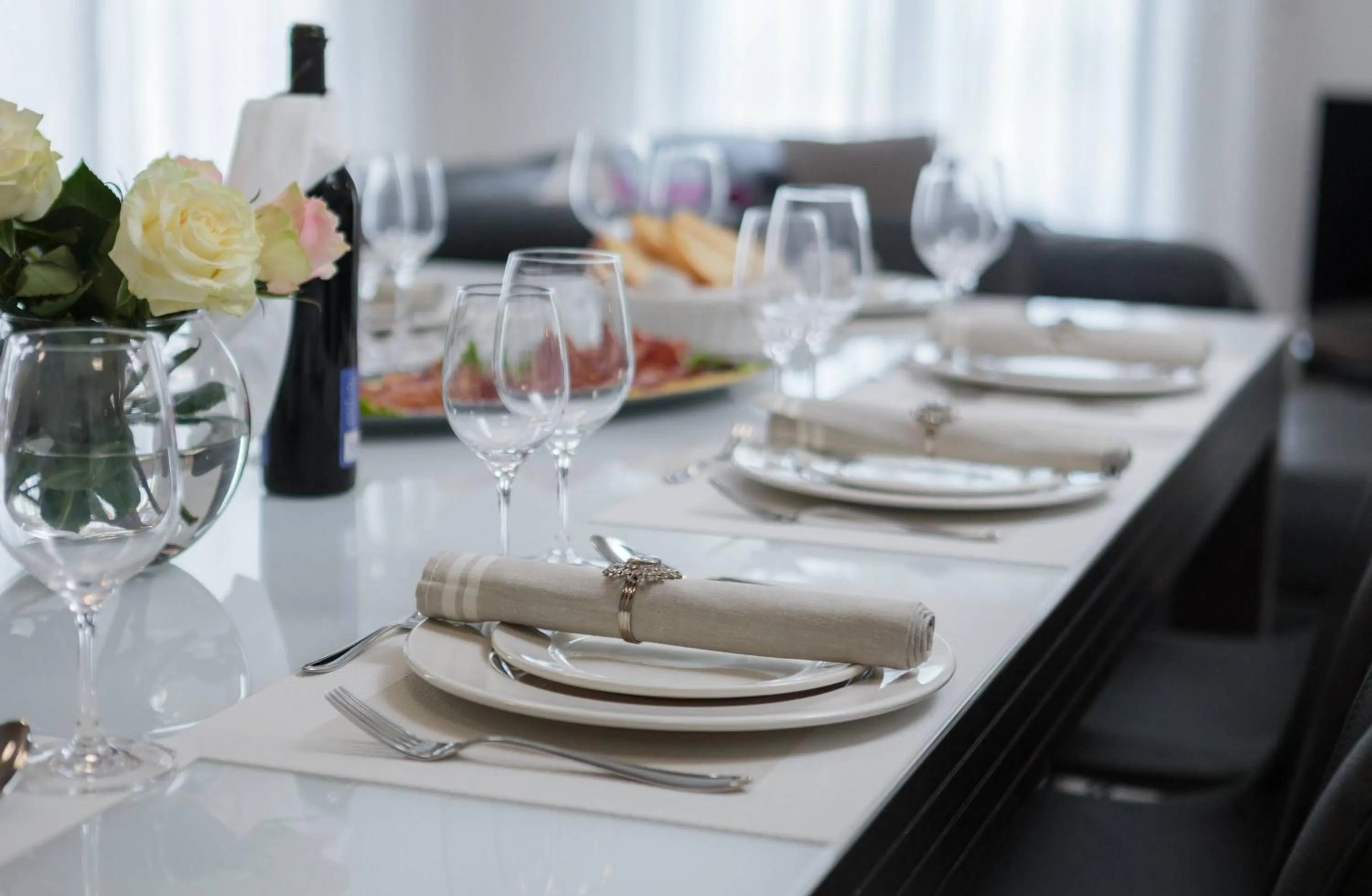 Dining area in Villa Castello