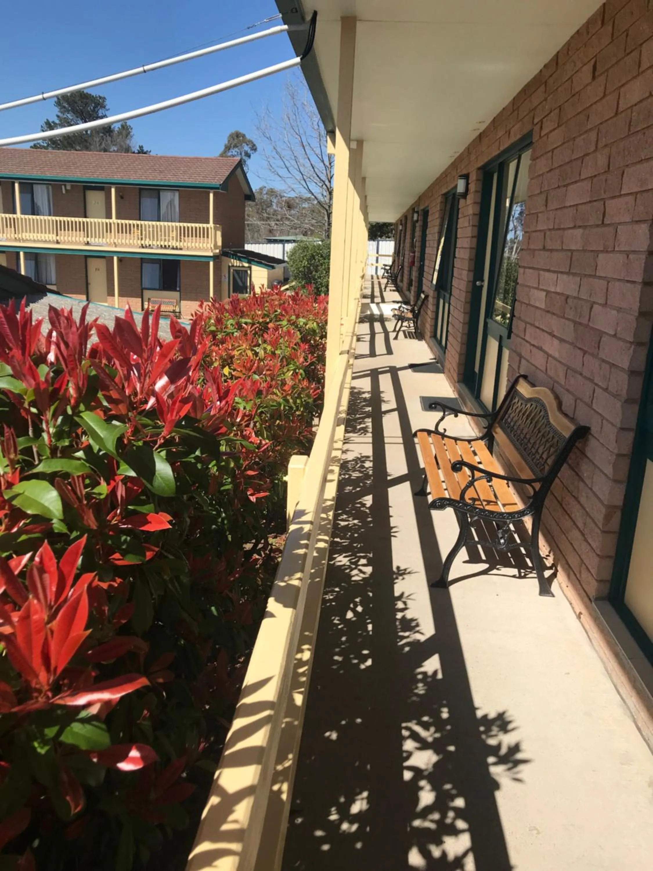 Balcony/Terrace in Hideaway Motor Inn