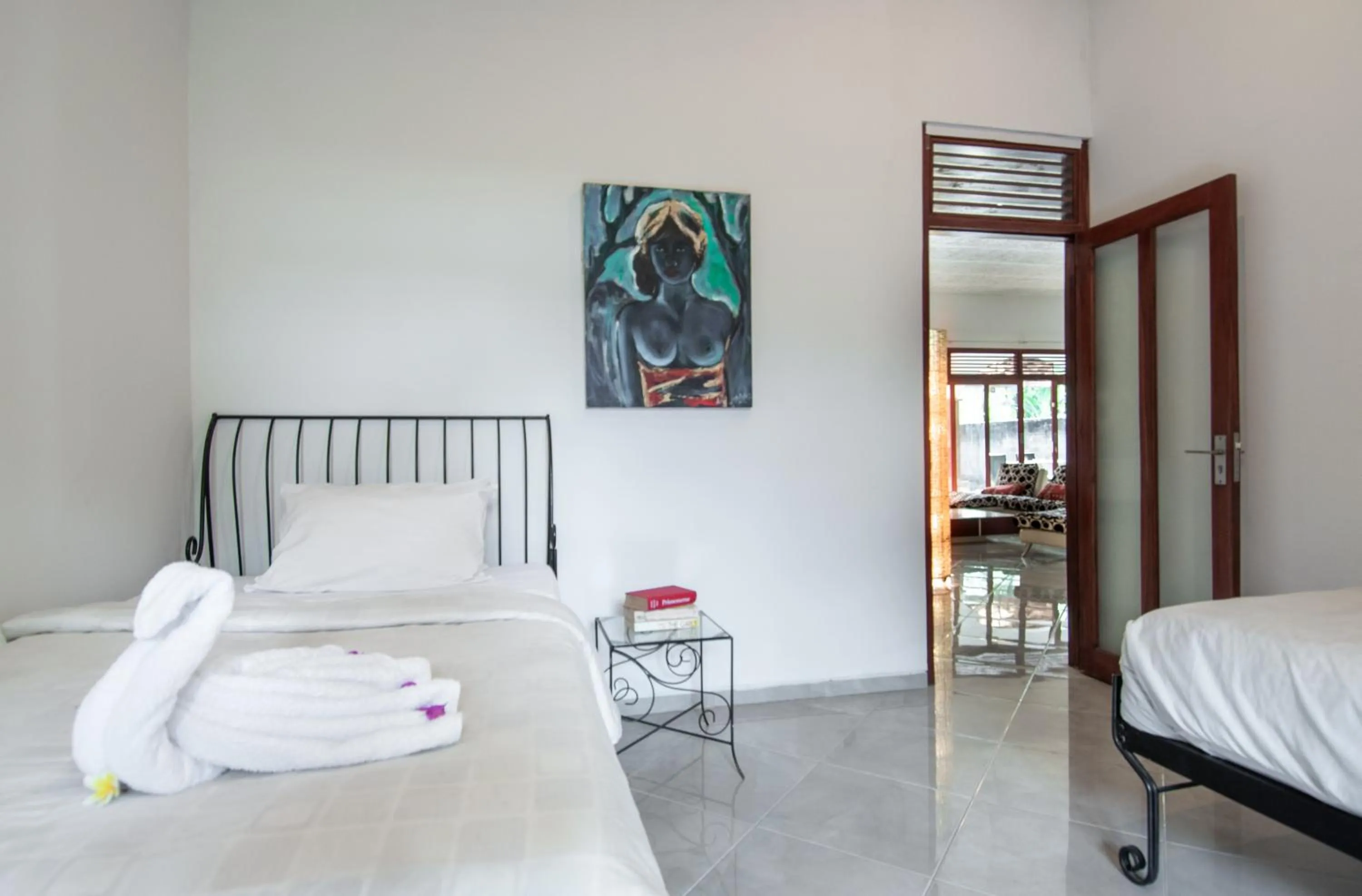 Bed in Villa Kelapa