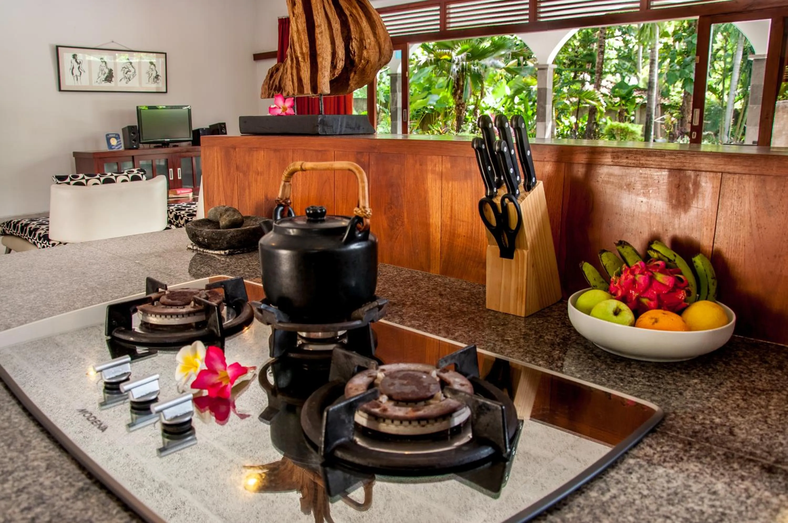 kitchen in Villa Kelapa