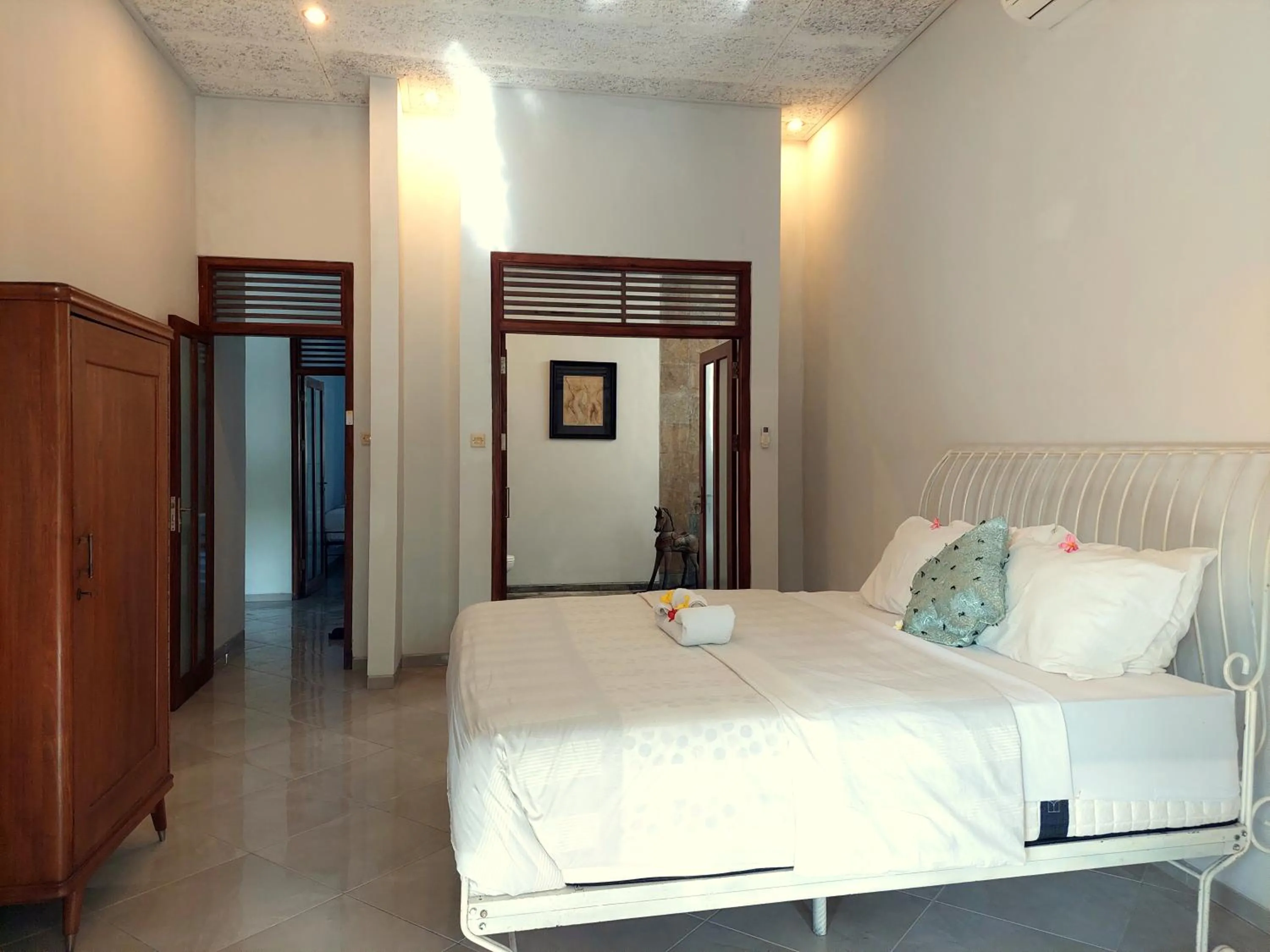 Bedroom, Bed in Villa Kelapa