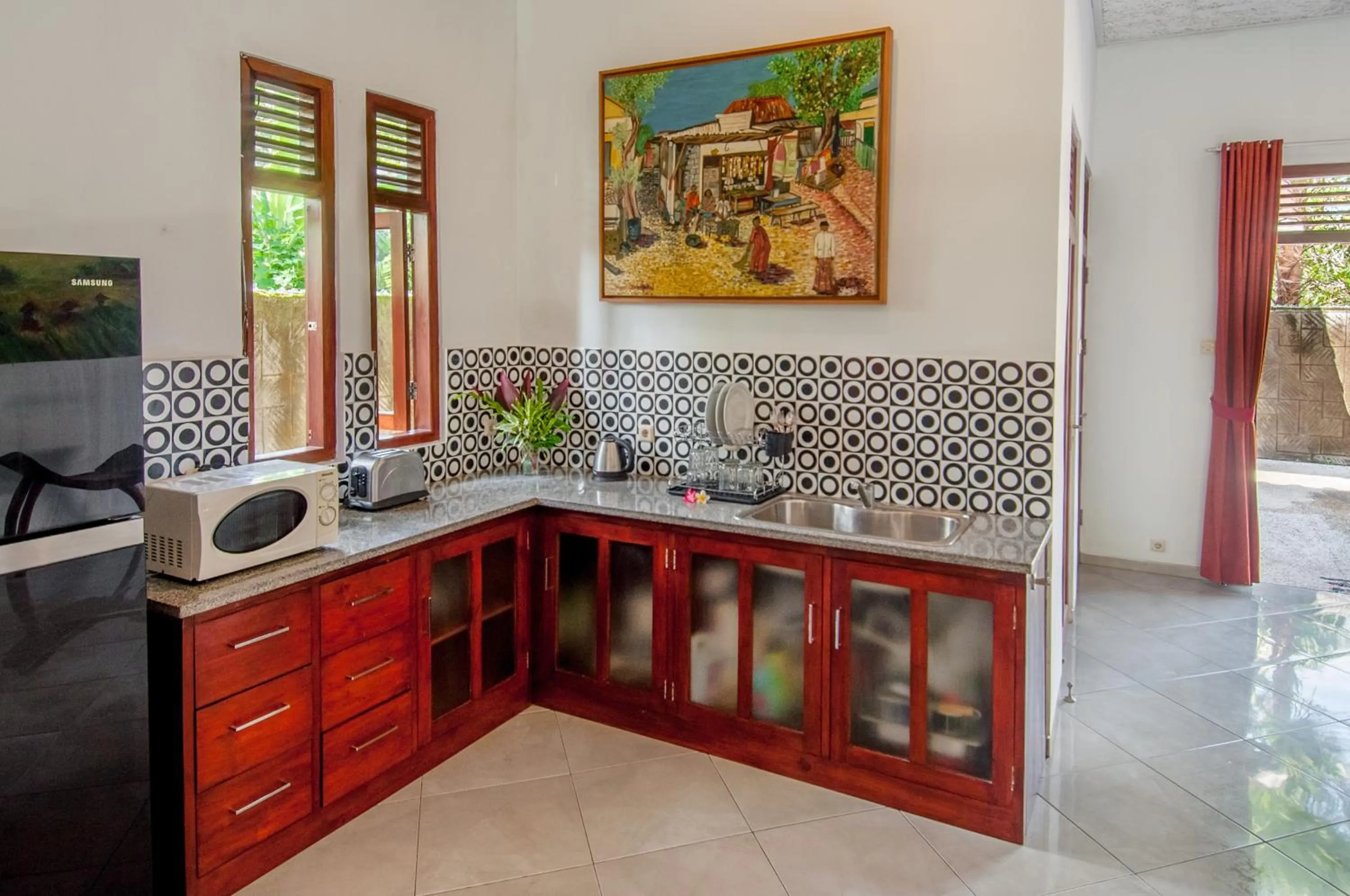 kitchen in Villa Kelapa