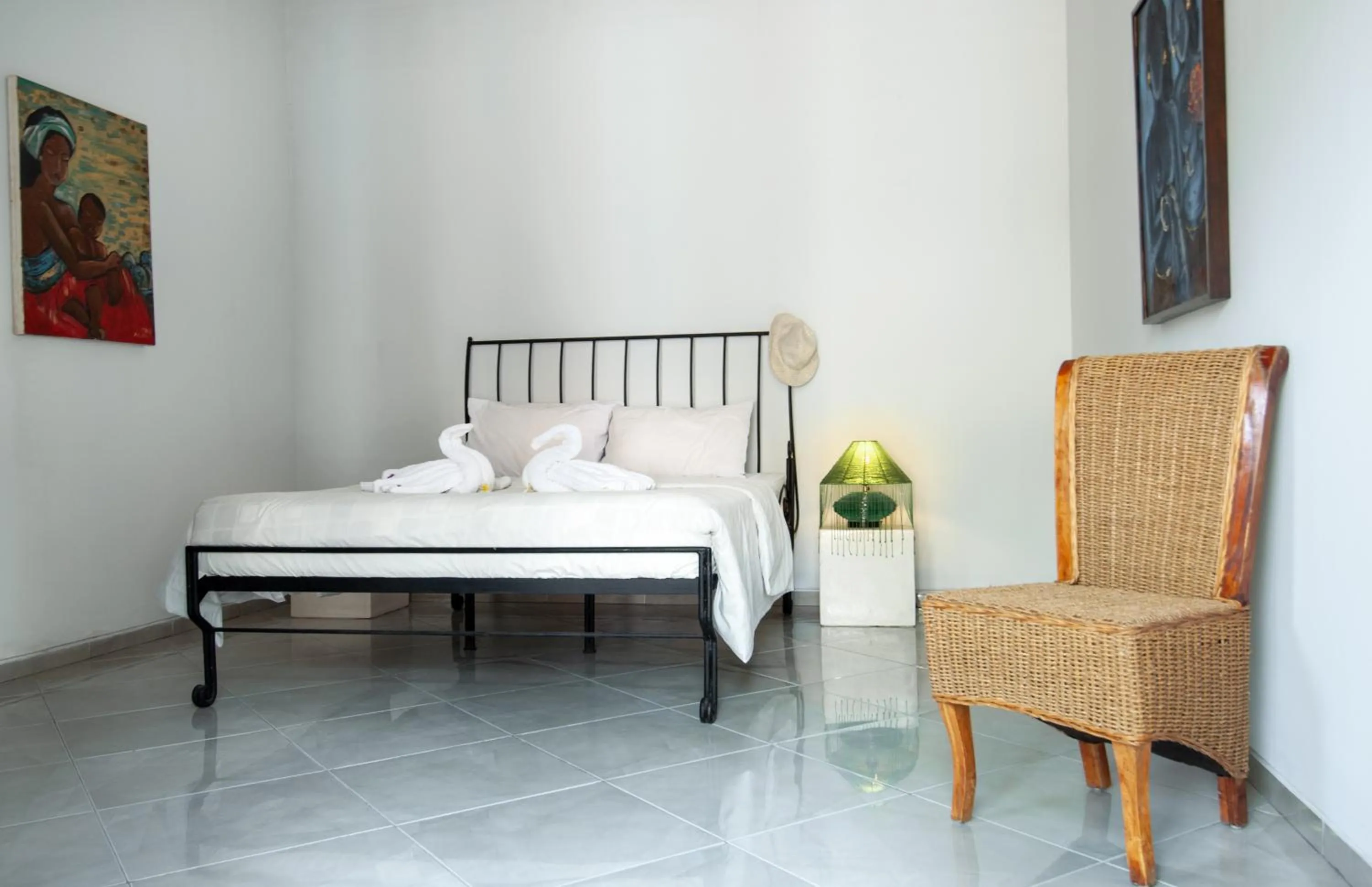Bed in Villa Kelapa