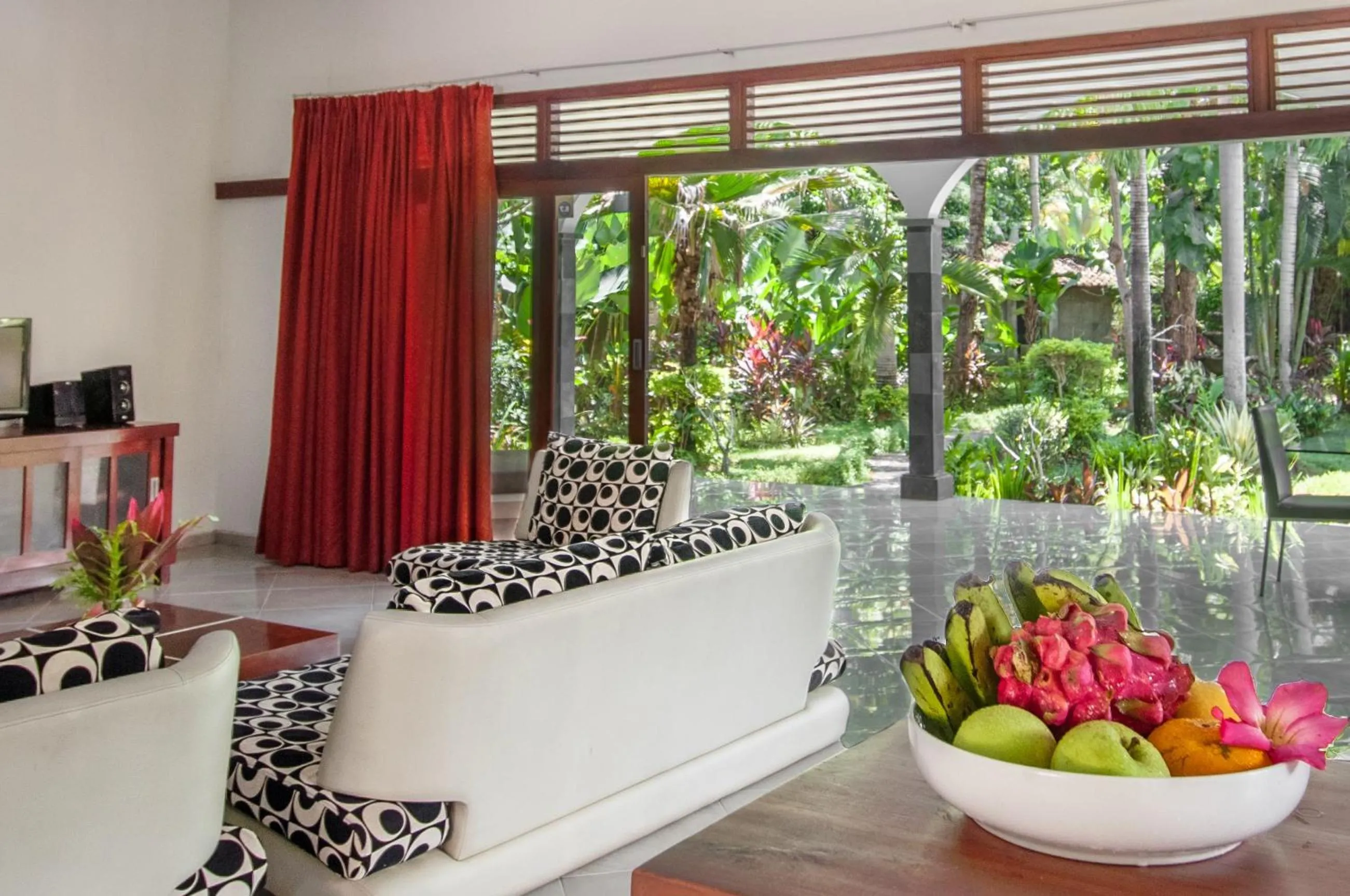 Living room in Villa Kelapa
