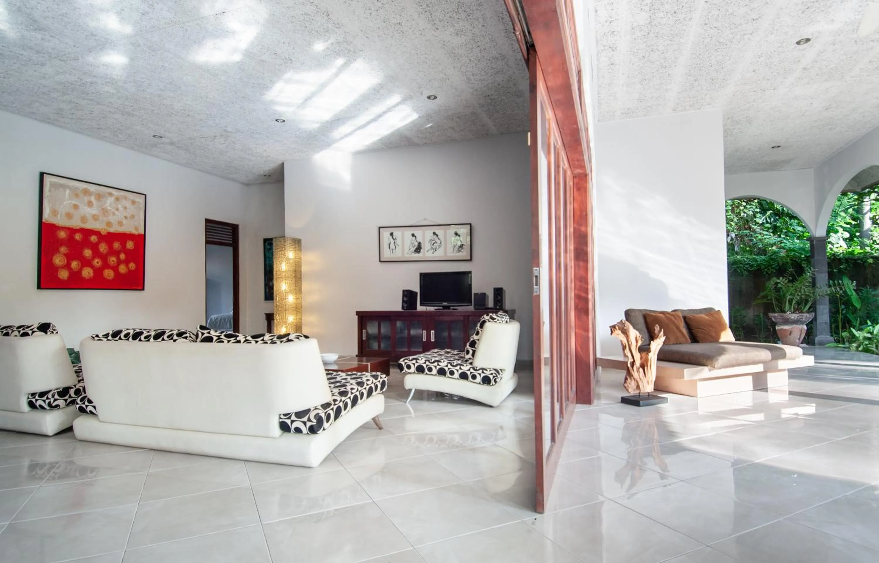 Living room in Villa Kelapa